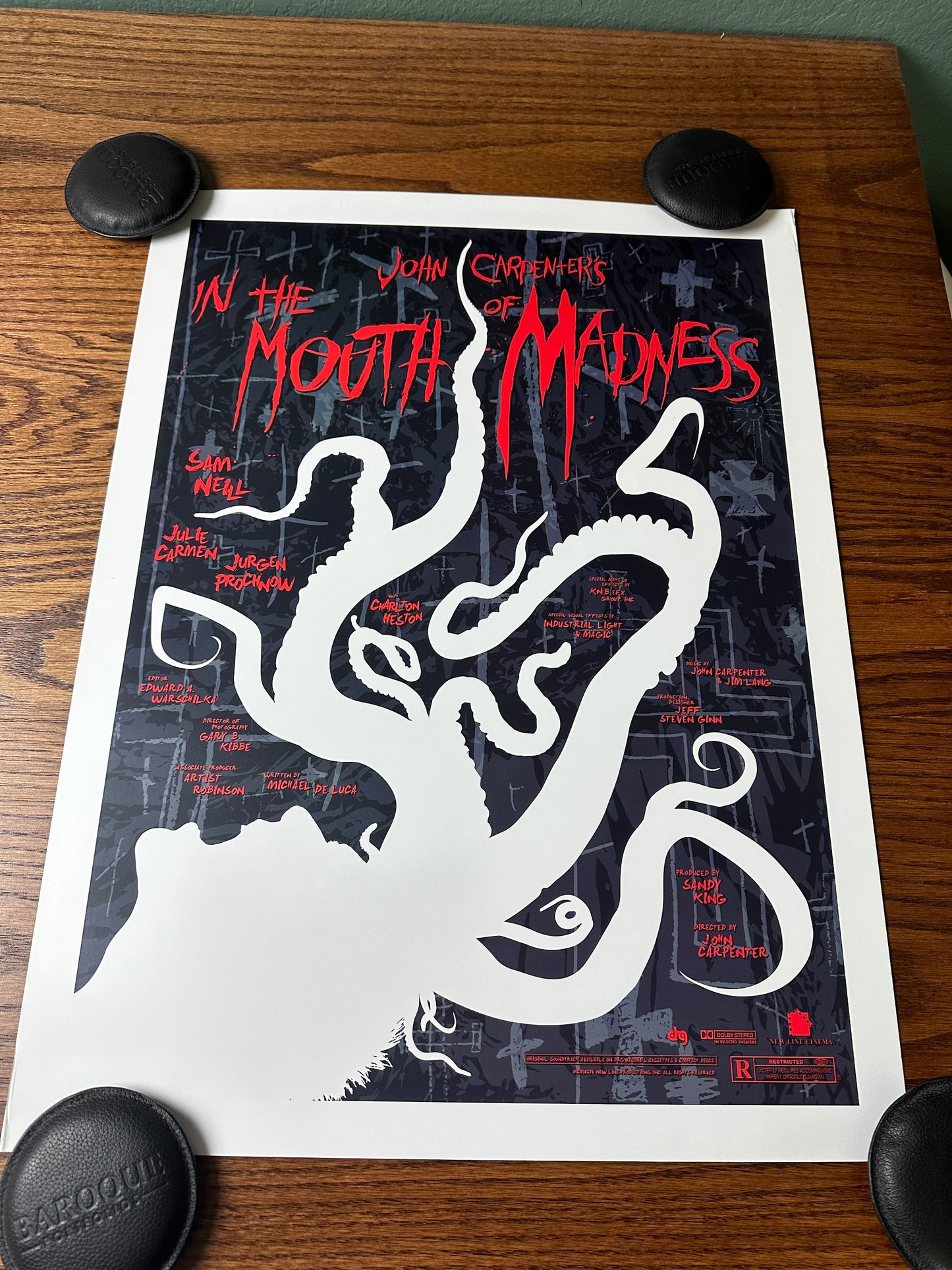 John J Hill – In the Mouth of Madness, 18 x 24 in, art print