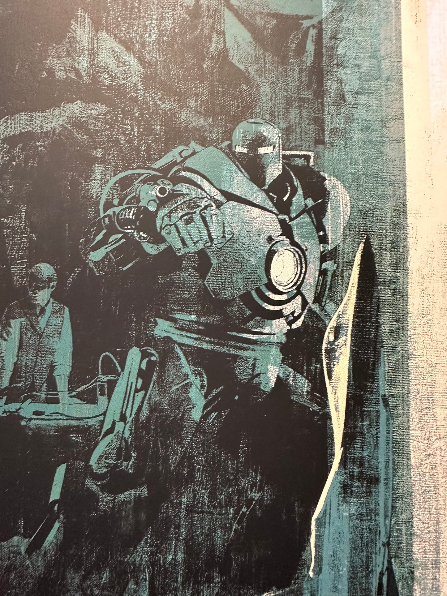 Hans Woody – Iron Man, 24 x 36 in, poster, image 4