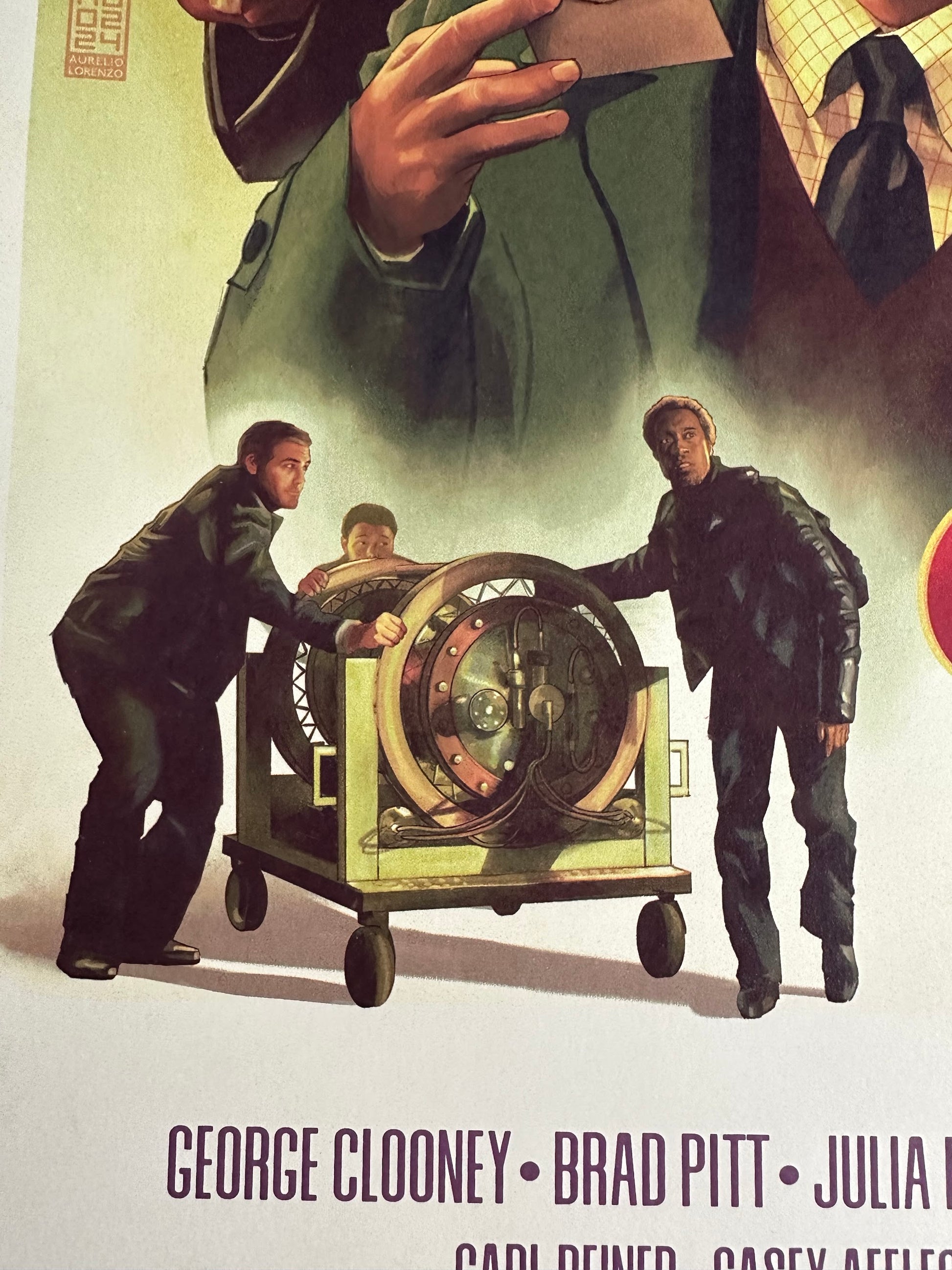 Aurelio Lorenzo – Oceans 11, 24 x 36 in, poster, image 7
