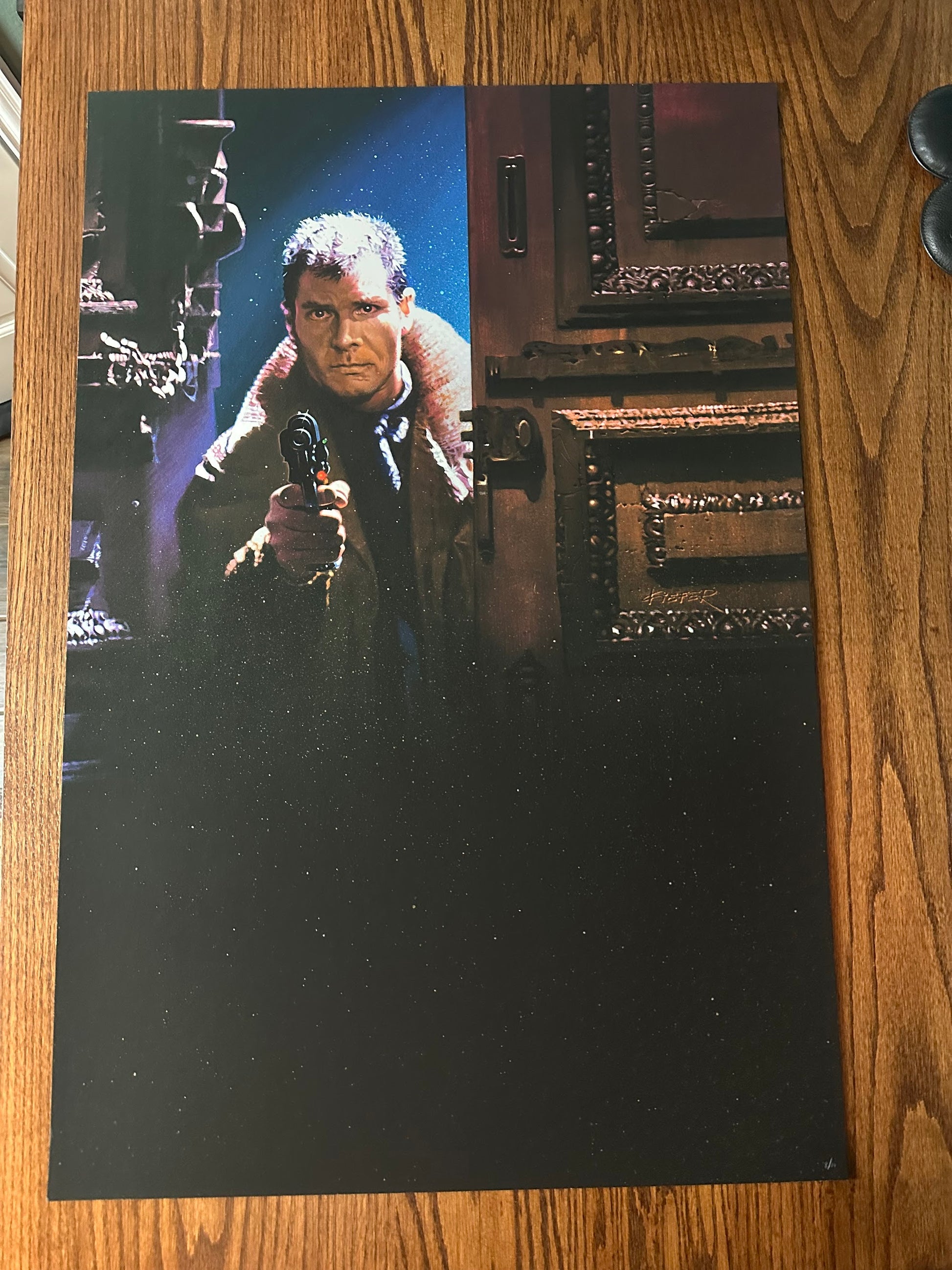 Alfons Kiefer – Blade Runner Art Variant, 24 x 36 in, poster