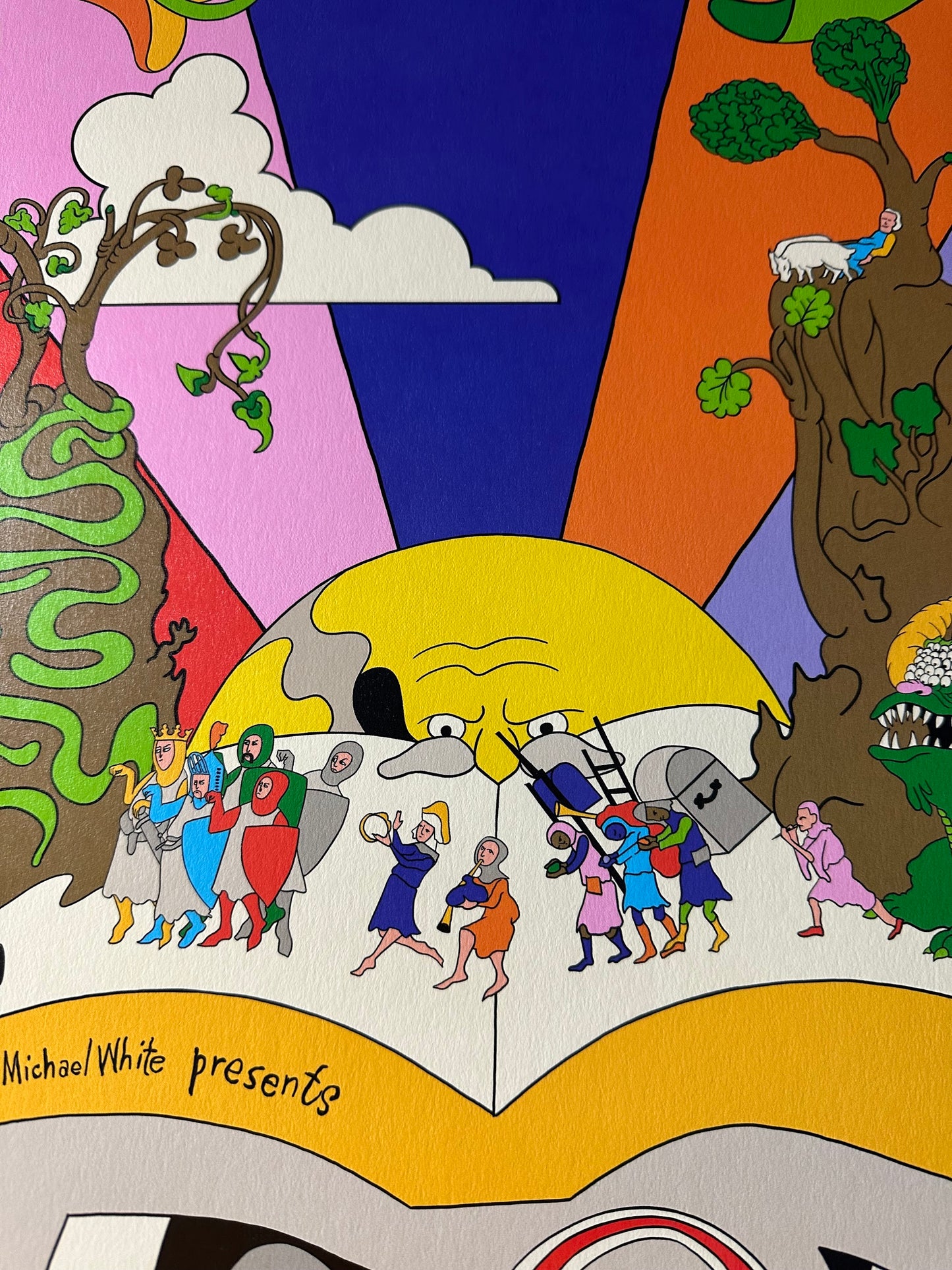 Murugiah – Monty Python & The Holy Grail, 24 x 36 in, poster, image 2