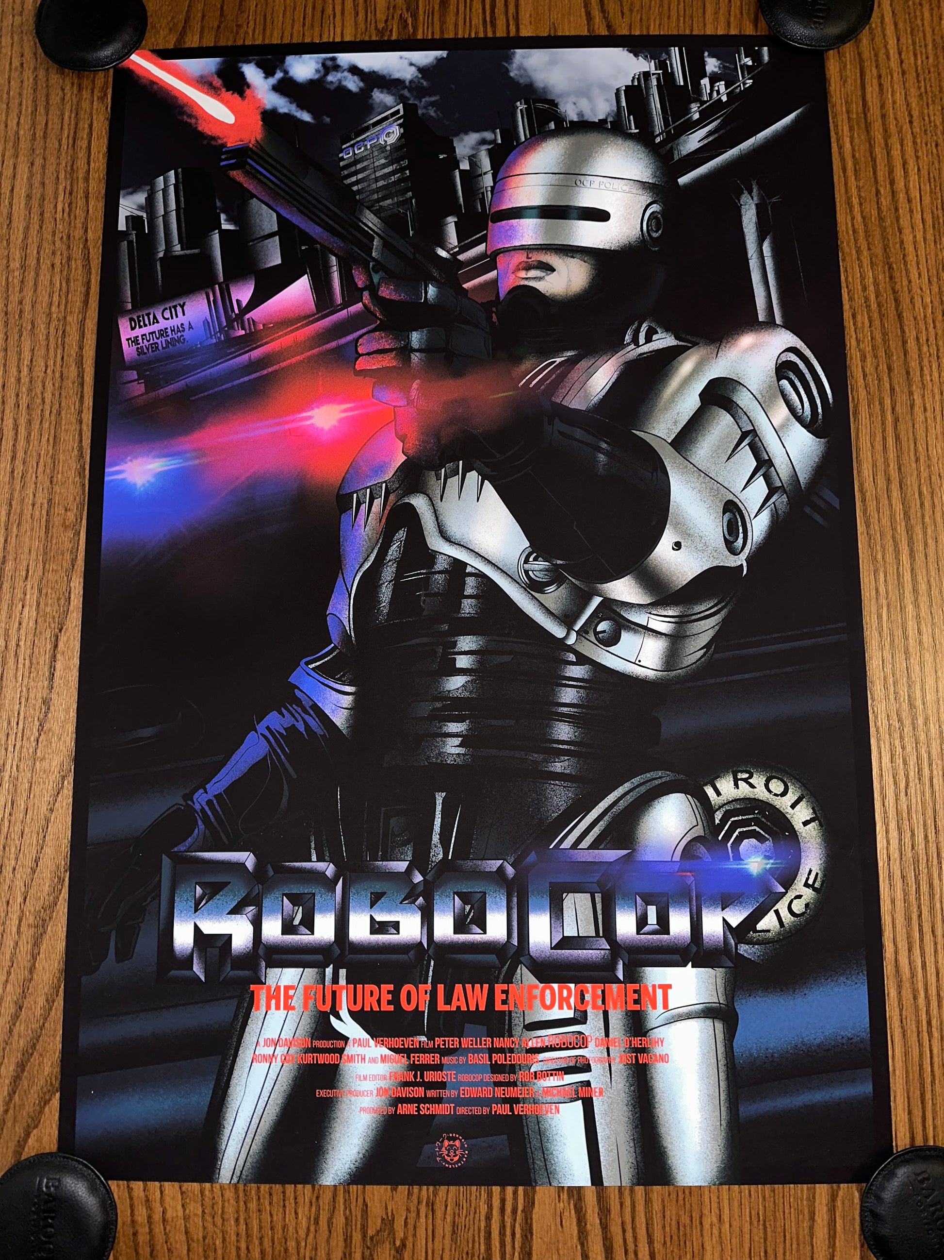 Mainger – Robocop, 24 x 36 in, poster, image 2