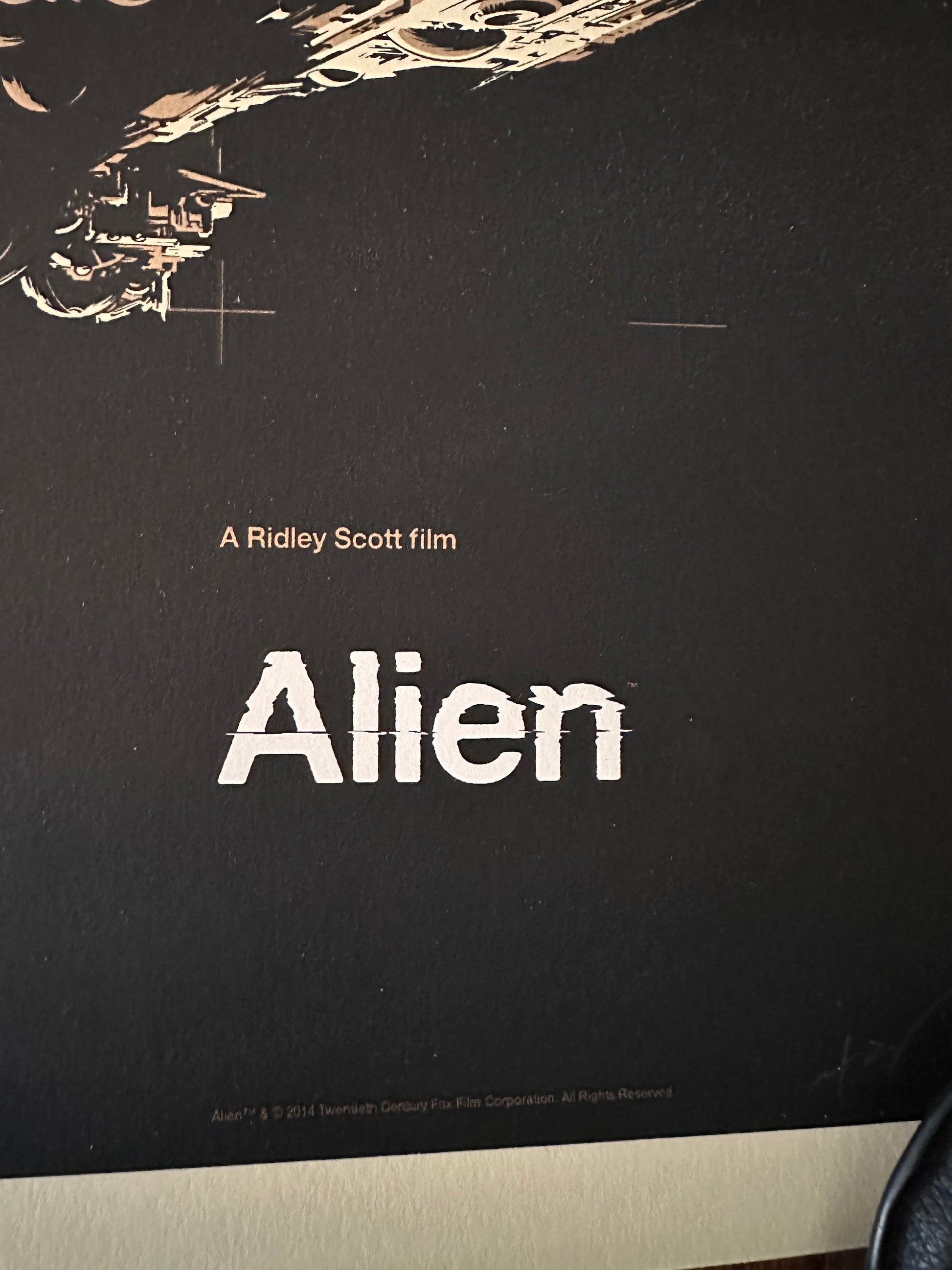 Martin Ansin – Alien, 24 x 36 in, poster, image 6