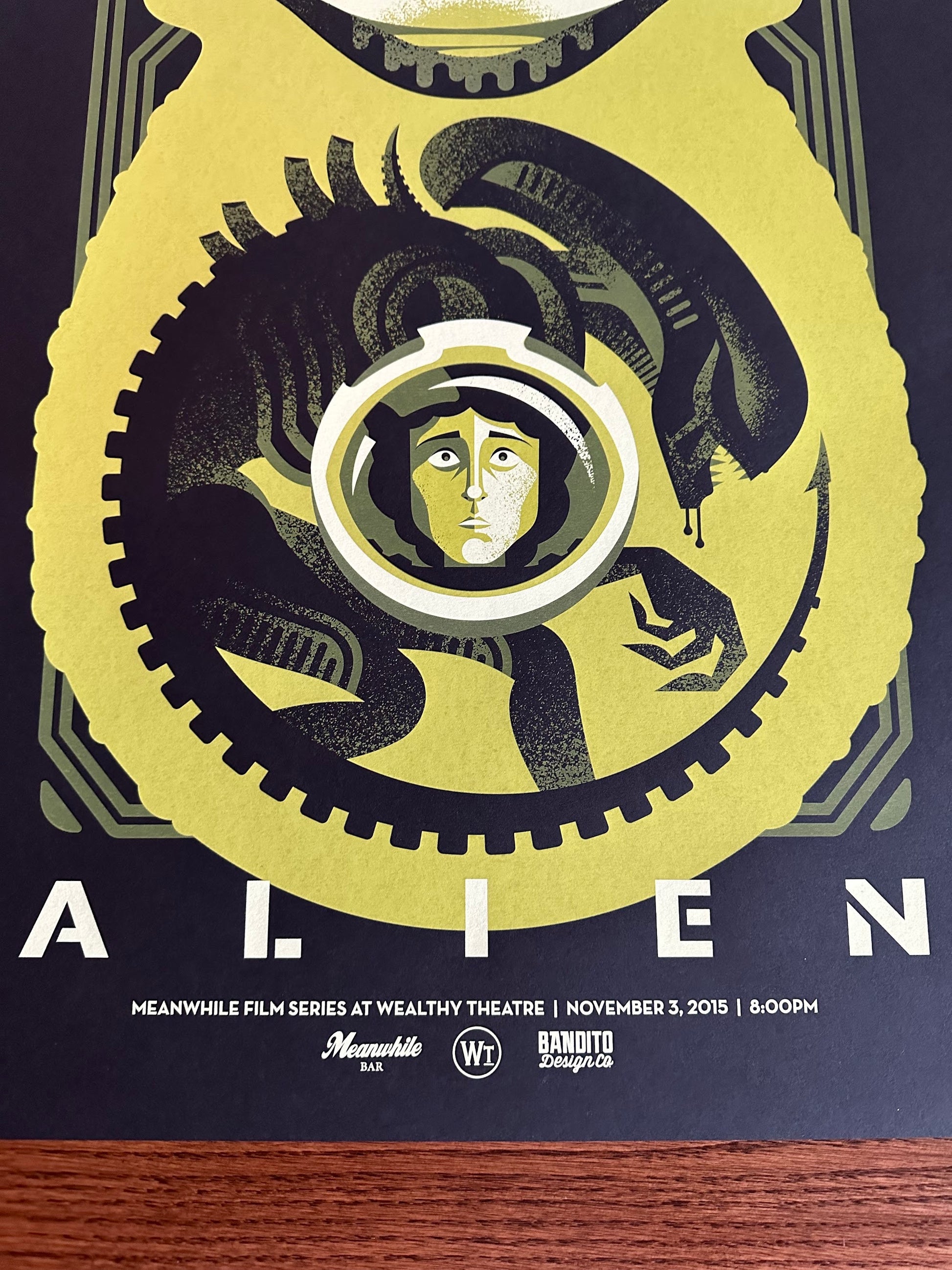 Ryan Brinkerhoff – Alien, 18 x 24 in, art print