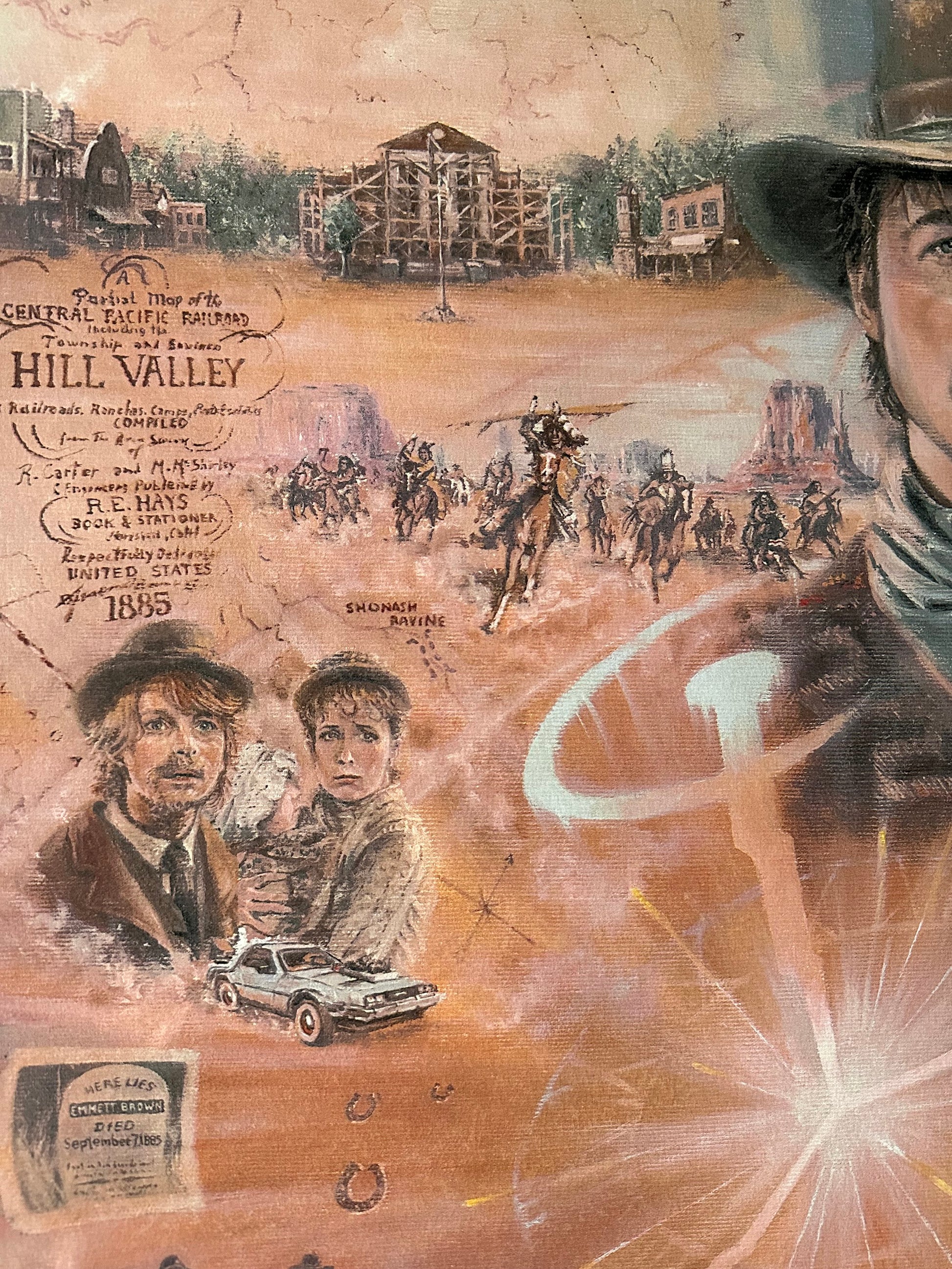 Gustavo Barroni – Back to the Future III, 24 x 36 in, poster, image 3