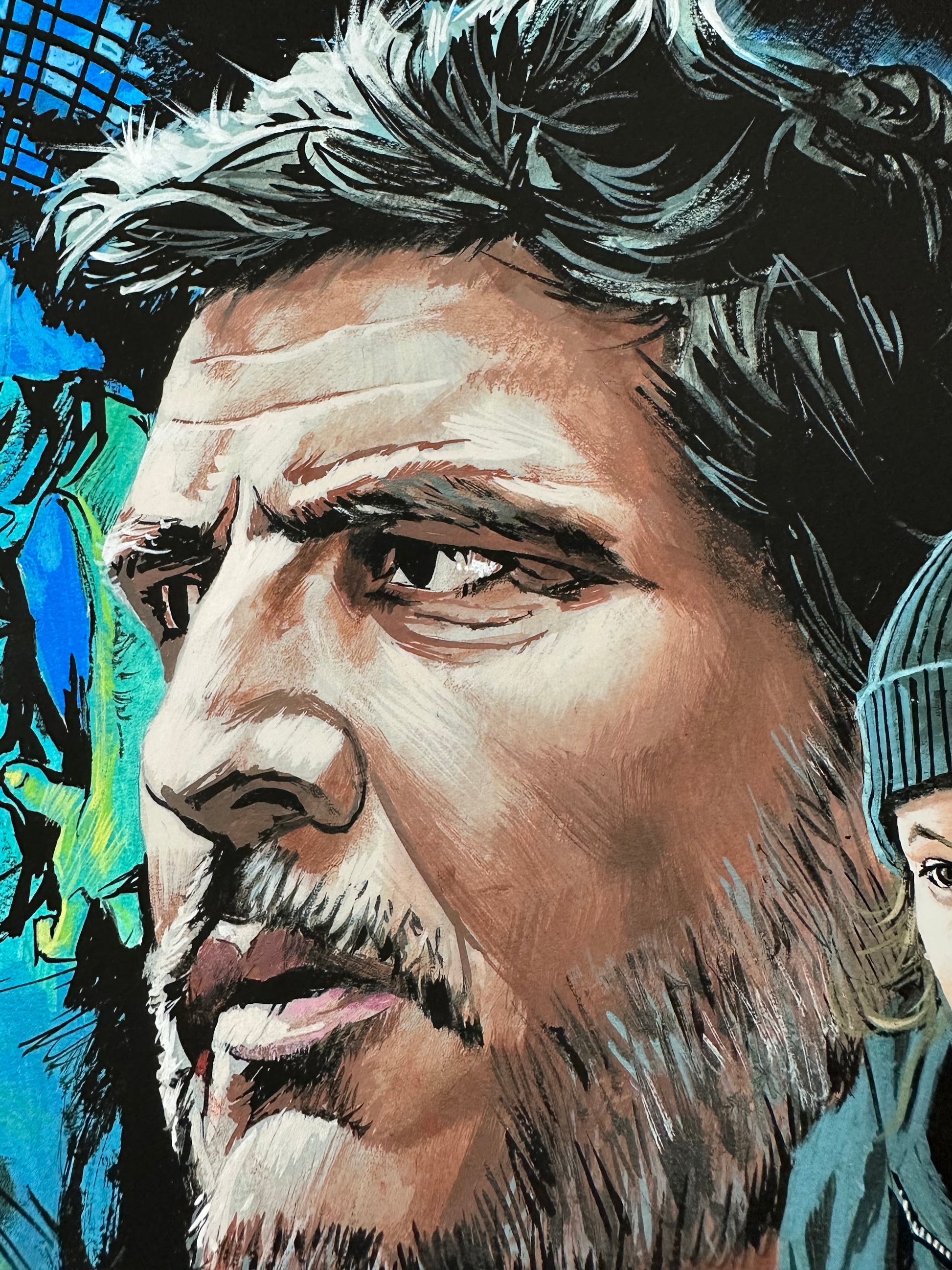 Paul Mann – The Last of Us Portrait, 16 x 12 in, art print, image 6