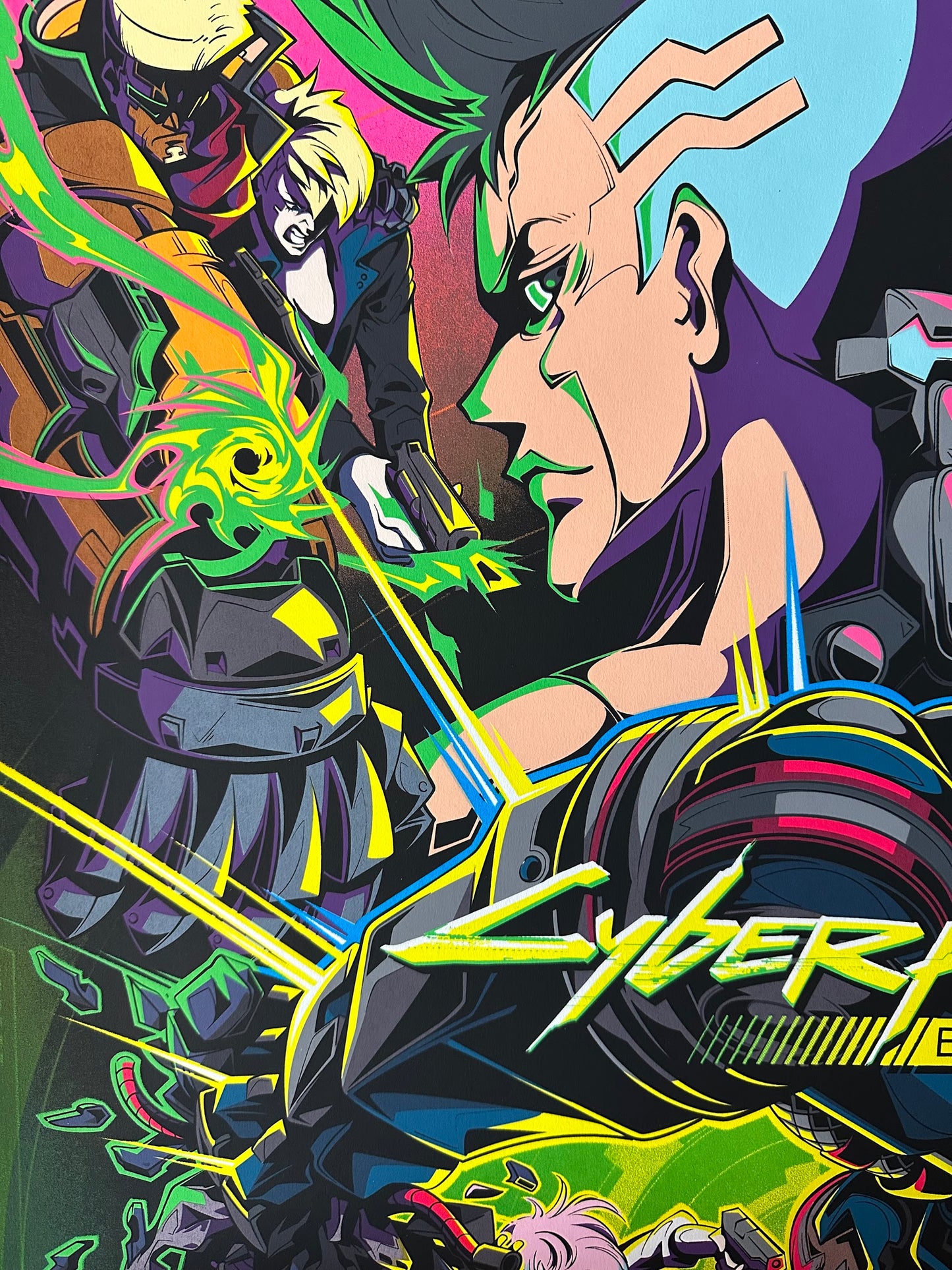 Man-Tsun Tsang - Cyberpunk Edgerunners 24x36 movie poster - detail image 2