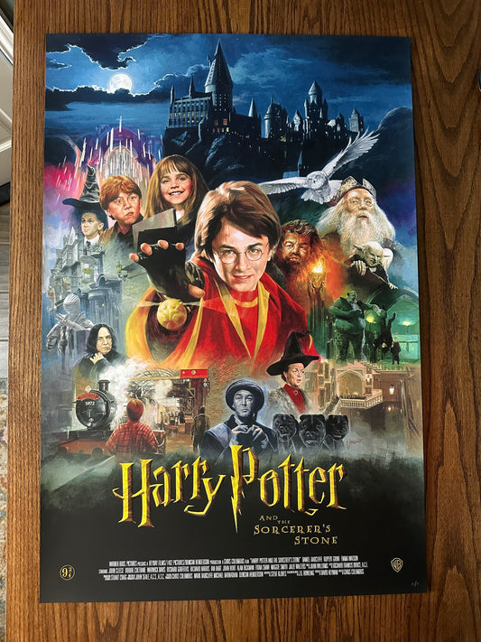 Banhan – Harry Potter & the Sorcerer's Stone, 24 x 36 in, poster