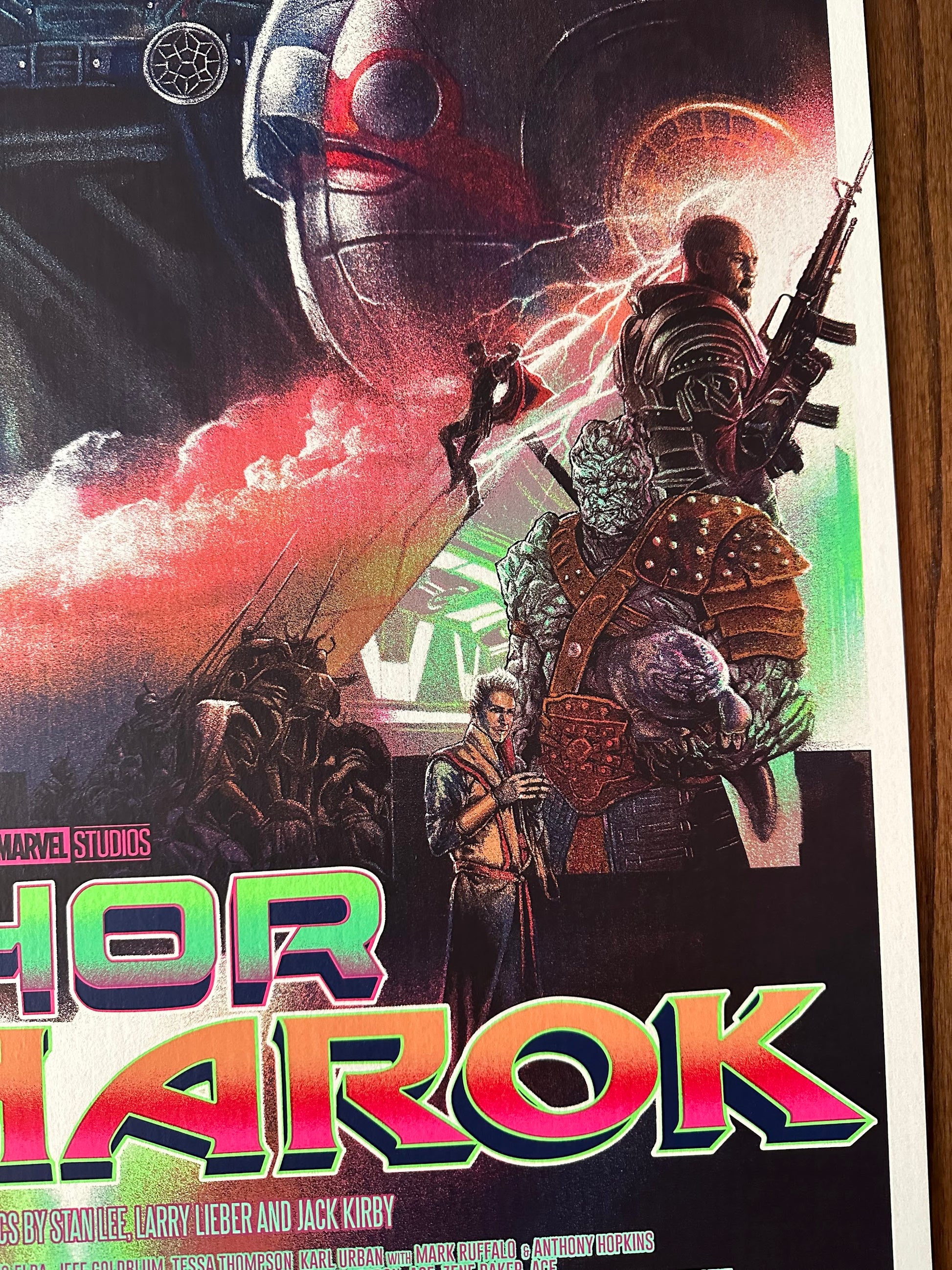 Edz Gatdula - Thor Ragnarock 24x36 movie poster - detail image 5