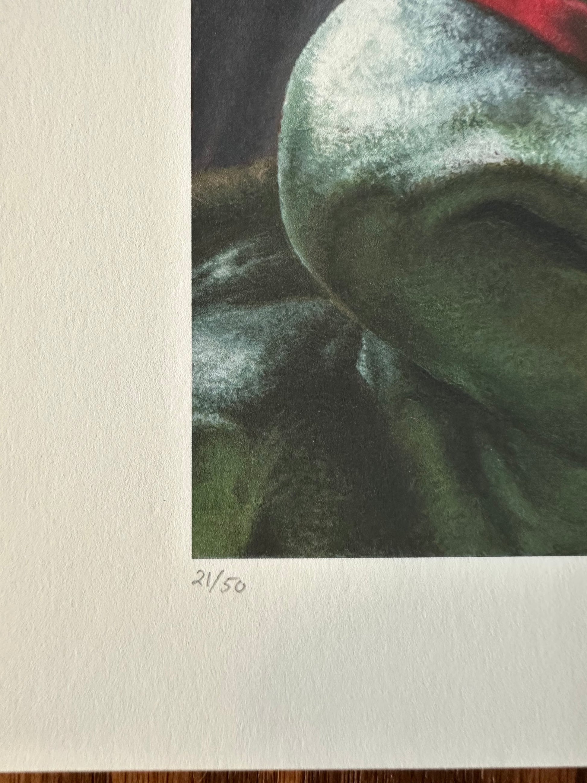 Ashton Gallagher – Teenage Mutant Ninja Turtles Raph Portrait, 6 x 6 in, art print, image 3