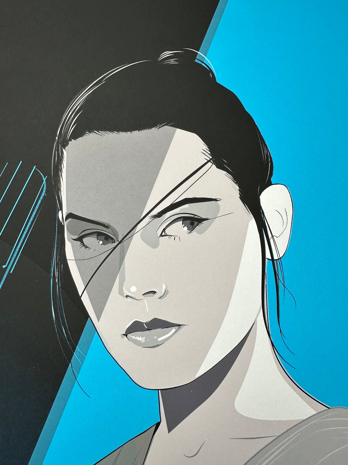 Craig Drake – Star Wars Rey, 24 x 36 in, poster, image 2