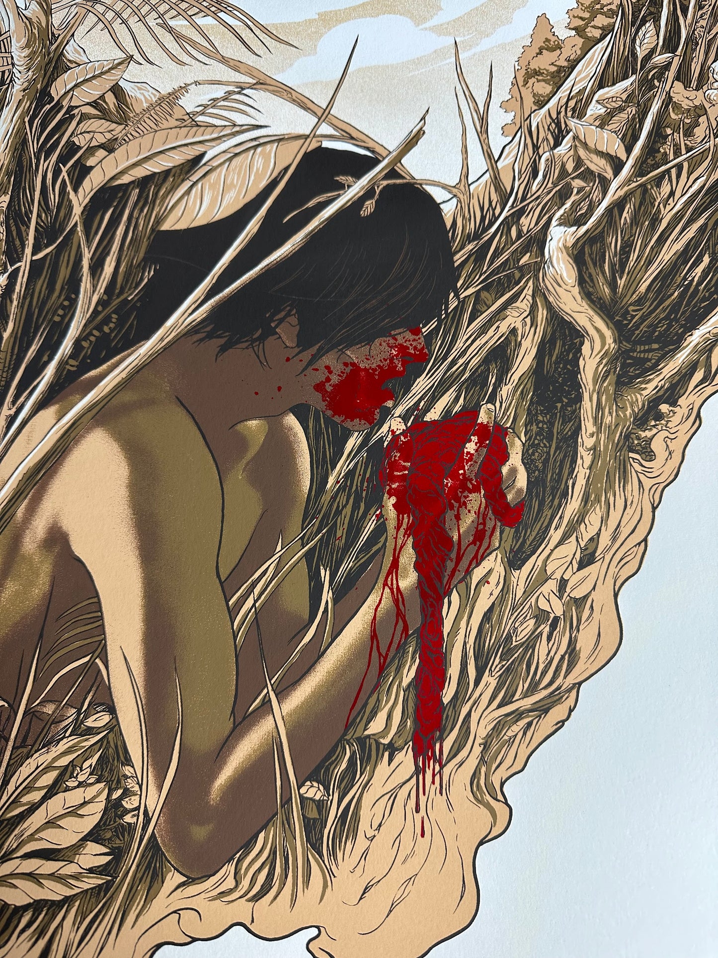 Randy Ortiz – Cannibal Holocaust, 24 x 36 in, poster, image 3
