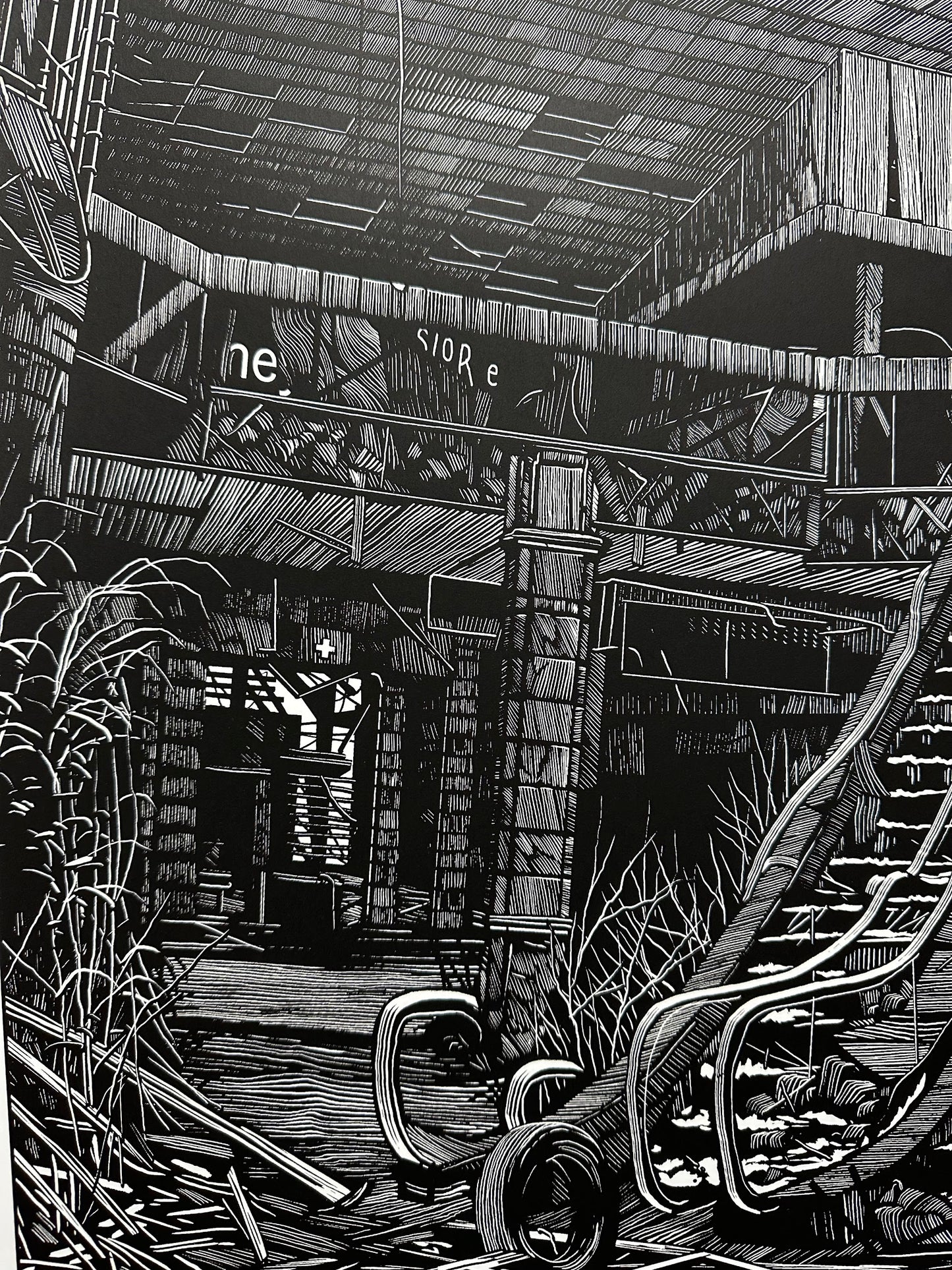 Daniel Danger – Abandoned Apocalyptic Building, 24 x 36 in, poster, image 4