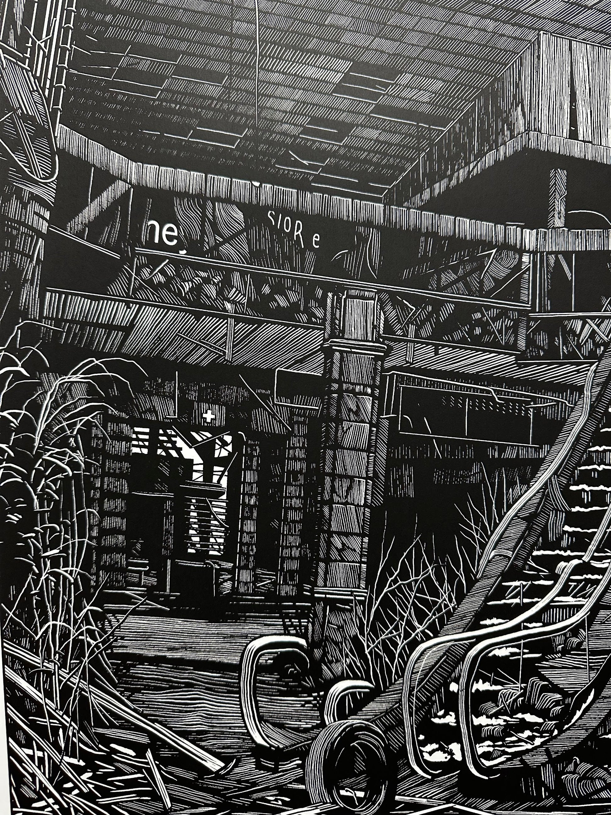 Daniel Danger – Abandoned Apocalyptic Building, 24 x 36 in, poster, image 4