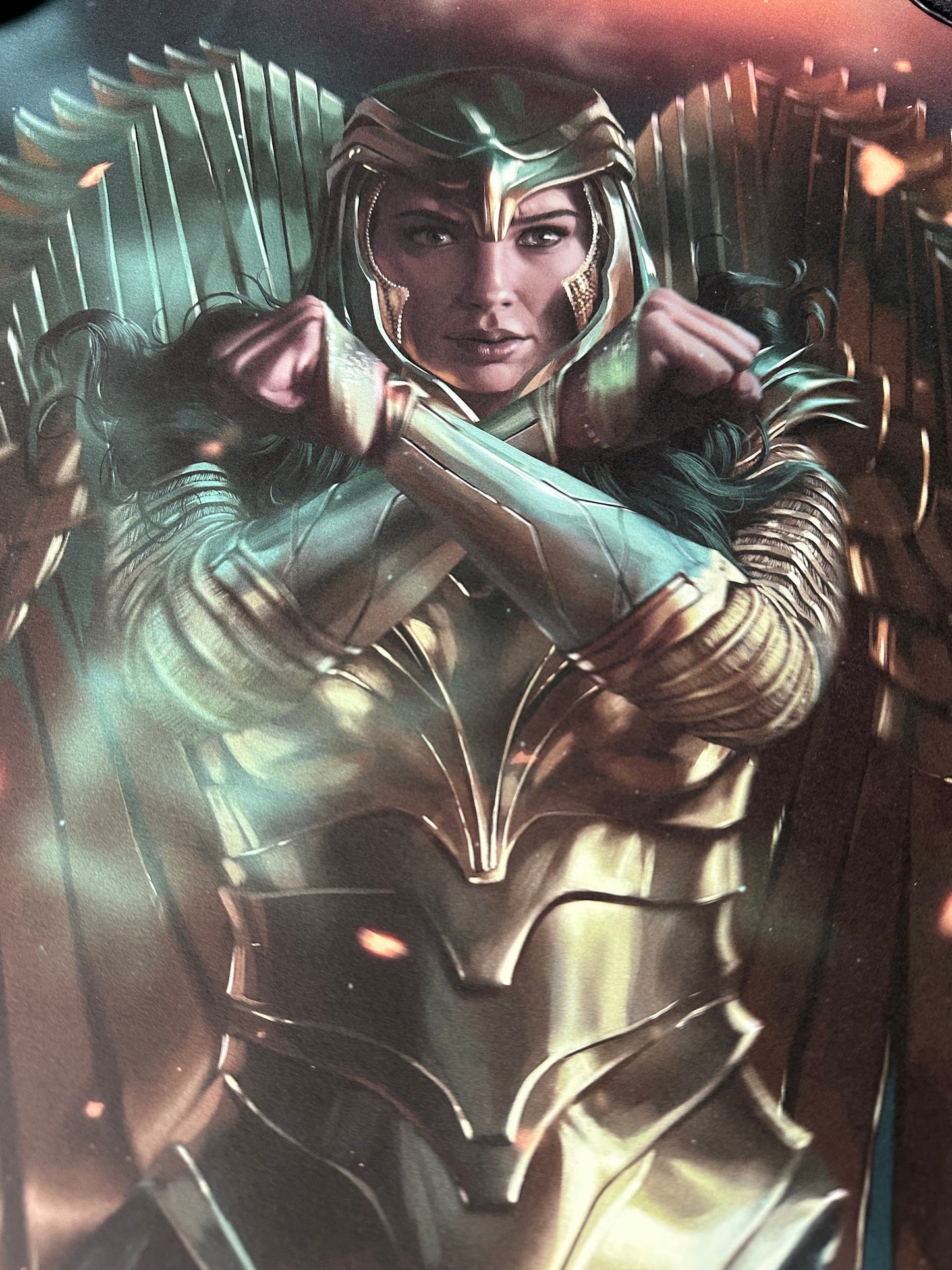 Ann Bembi – Wonder Woman, 13 x 19 in, art print, image 3