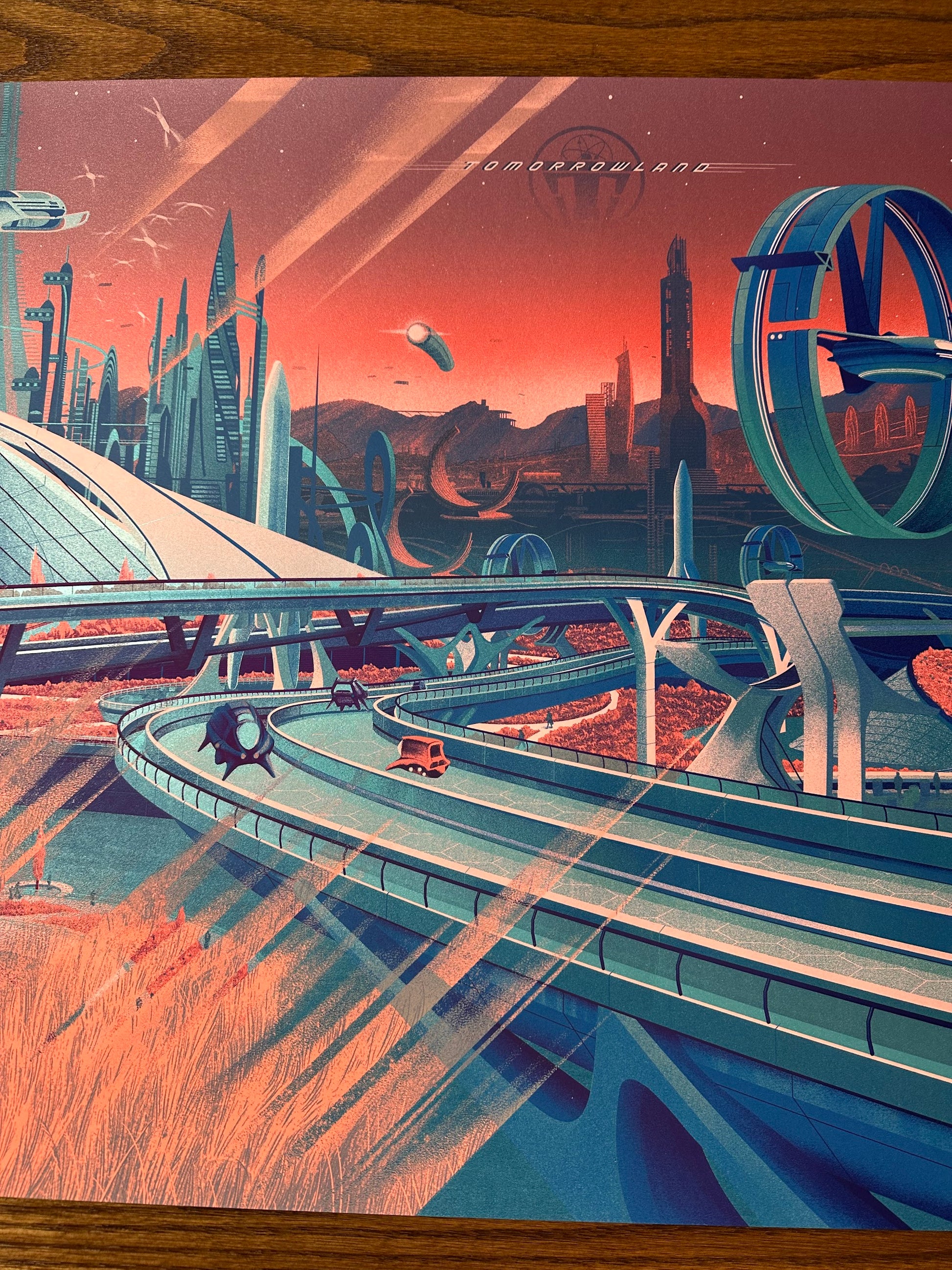 Kevin Tong – Disney's Tomorrowland, 36 x 24 in, poster, image 3