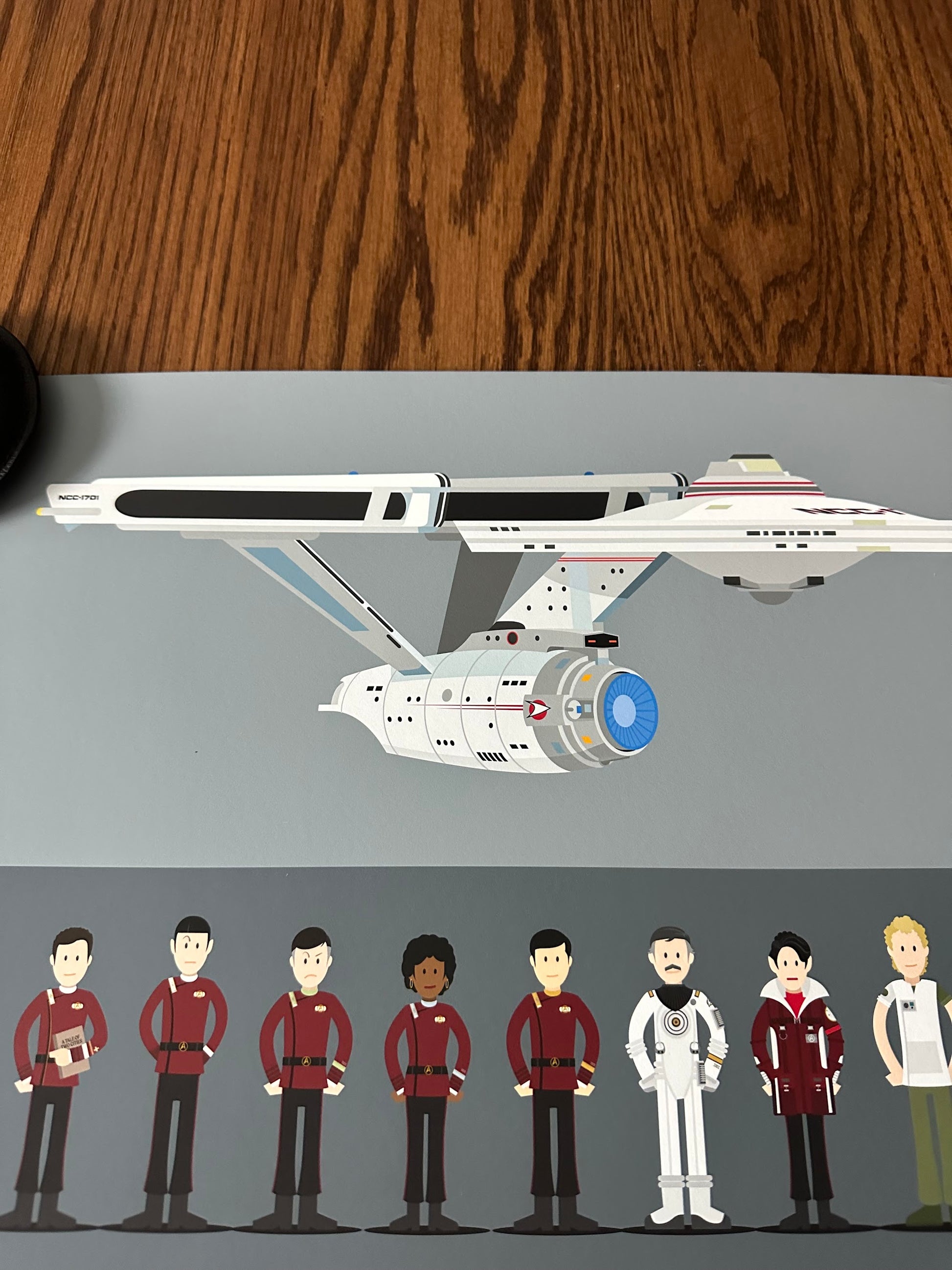 Scott Park – Star Trek, 18 x 24 in, art print, image 3