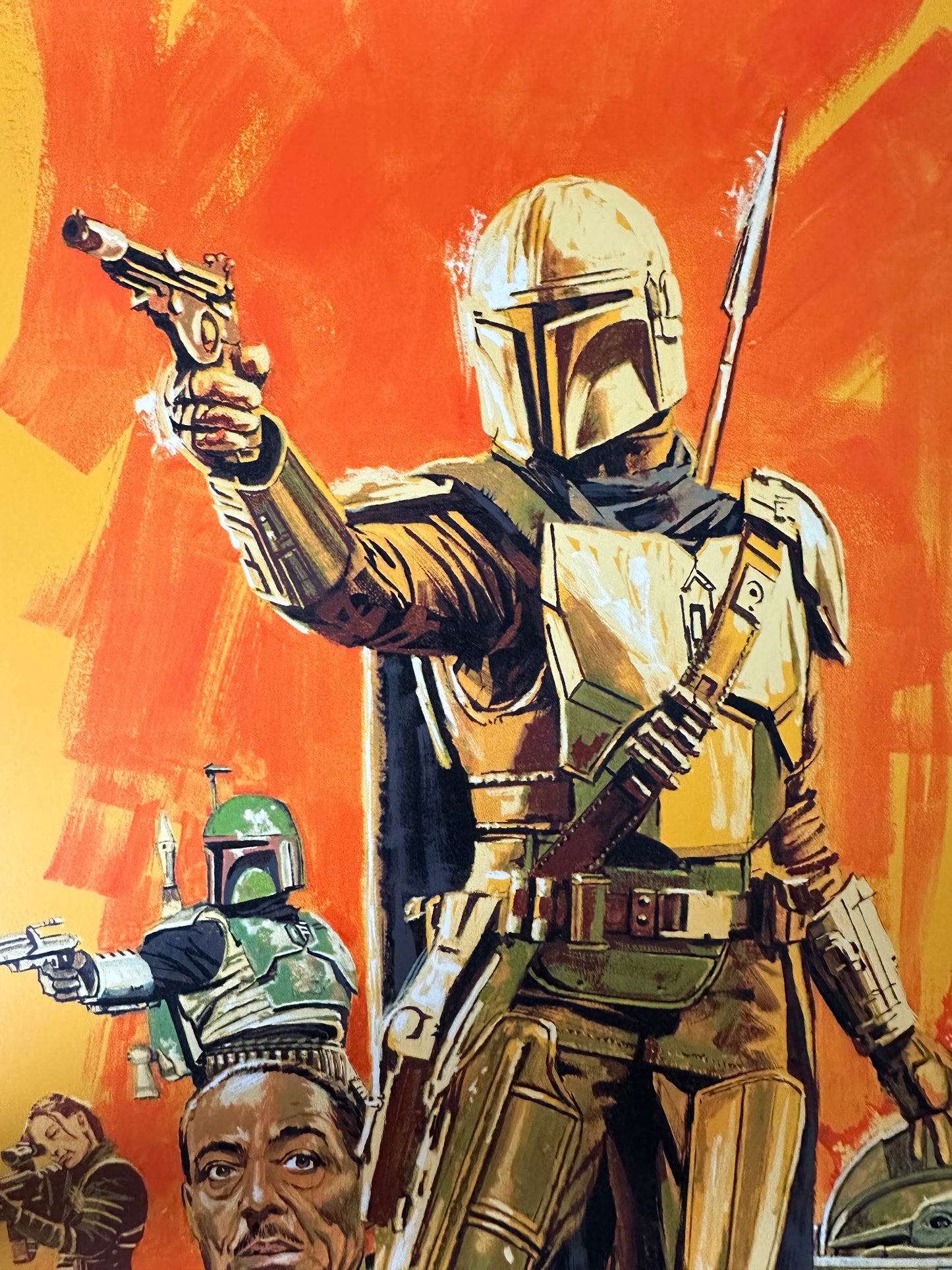 Paul Mann – The Mandalorian Variant, 24 x 36 in, poster, image 2