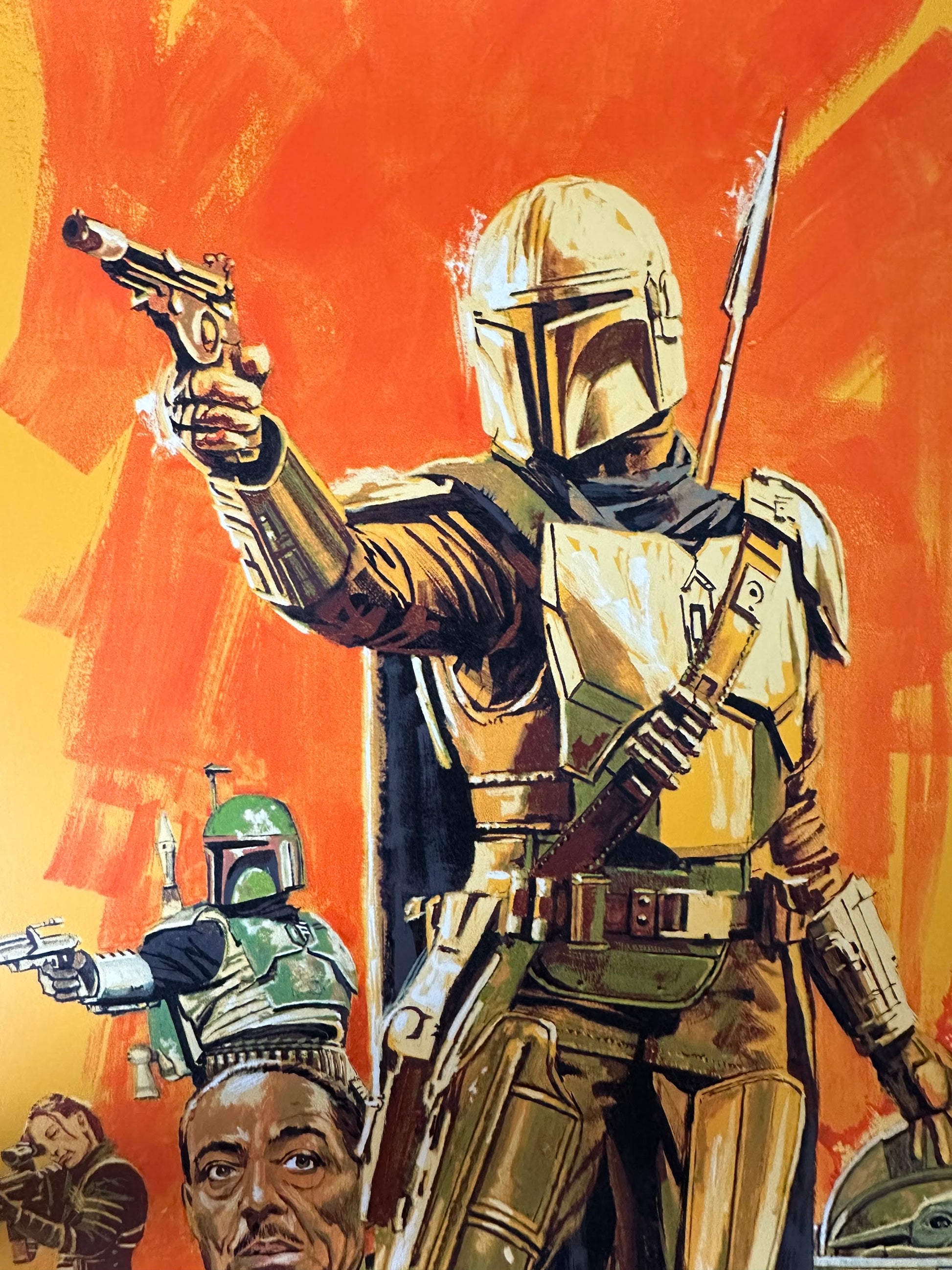 Paul Mann – The Mandalorian Variant, 24 x 36 in, poster, image 2