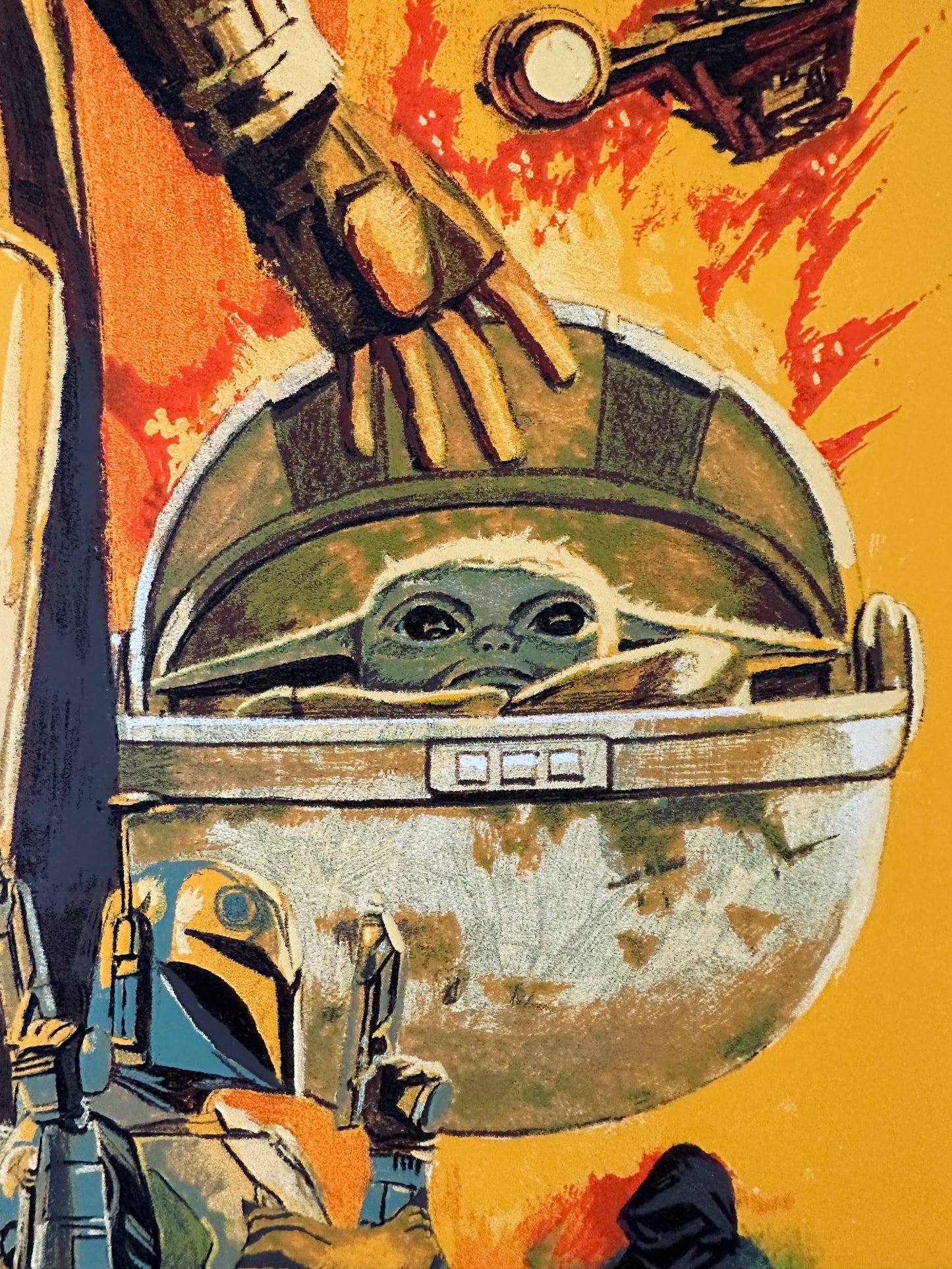 Paul Mann – The Mandalorian Variant, 24 x 36 in, poster, image 4