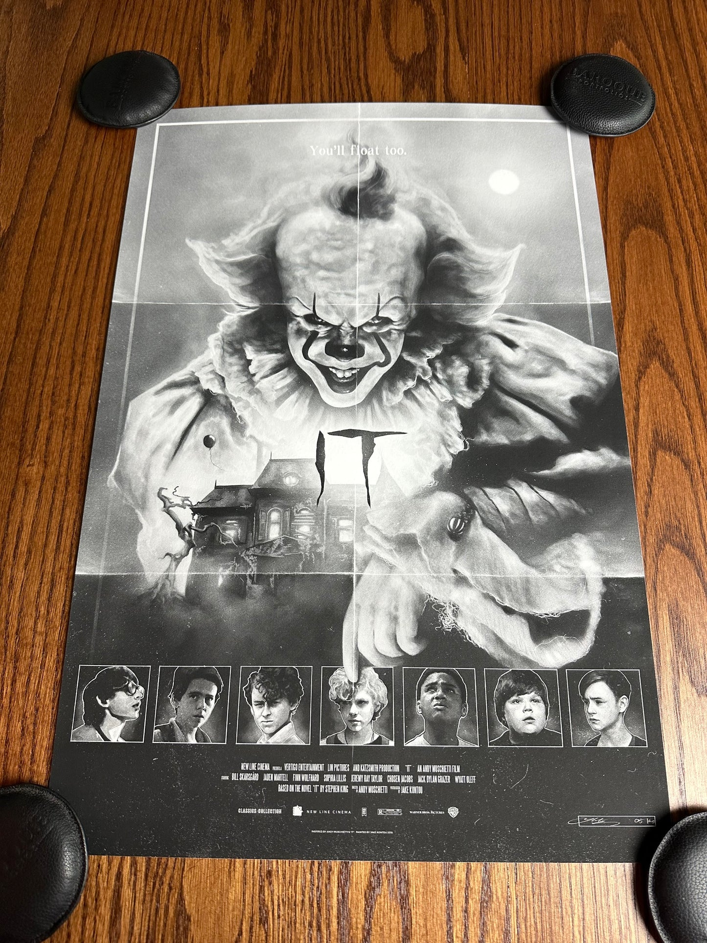 Jake Kontou – Stephen King's IT, 16 x 24 in, art print