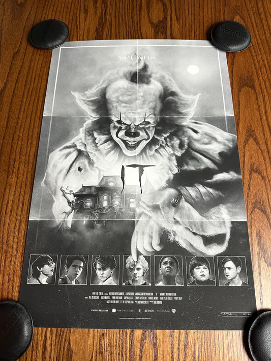 Jake Kontou – Stephen King's IT, 16 x 24 in, art print