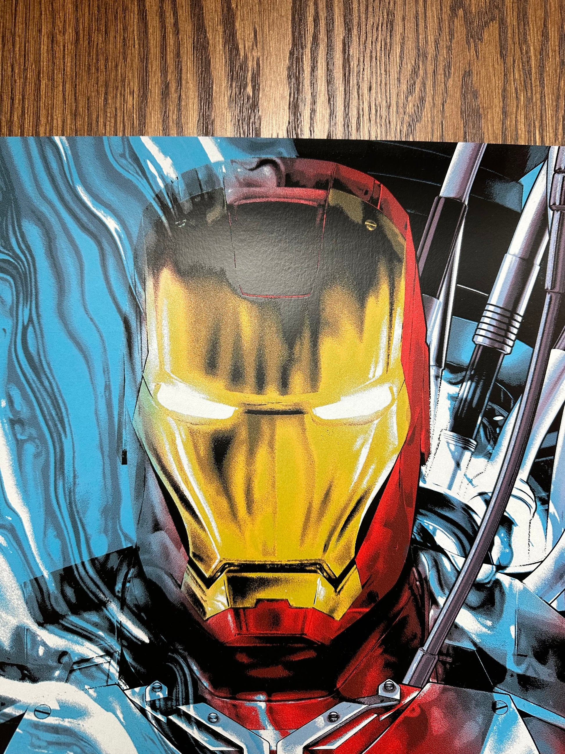 Anthony Petrie – Iron Man, 24 x 36 in, poster, image 2