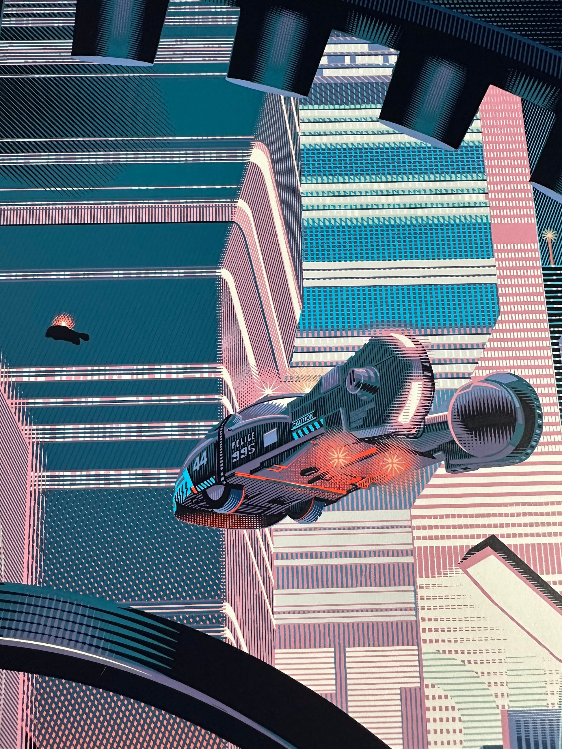 Laurent Durieux – Blade Runner No Expectation Boulevard Variant, 24 x 36 in, poster, image 3