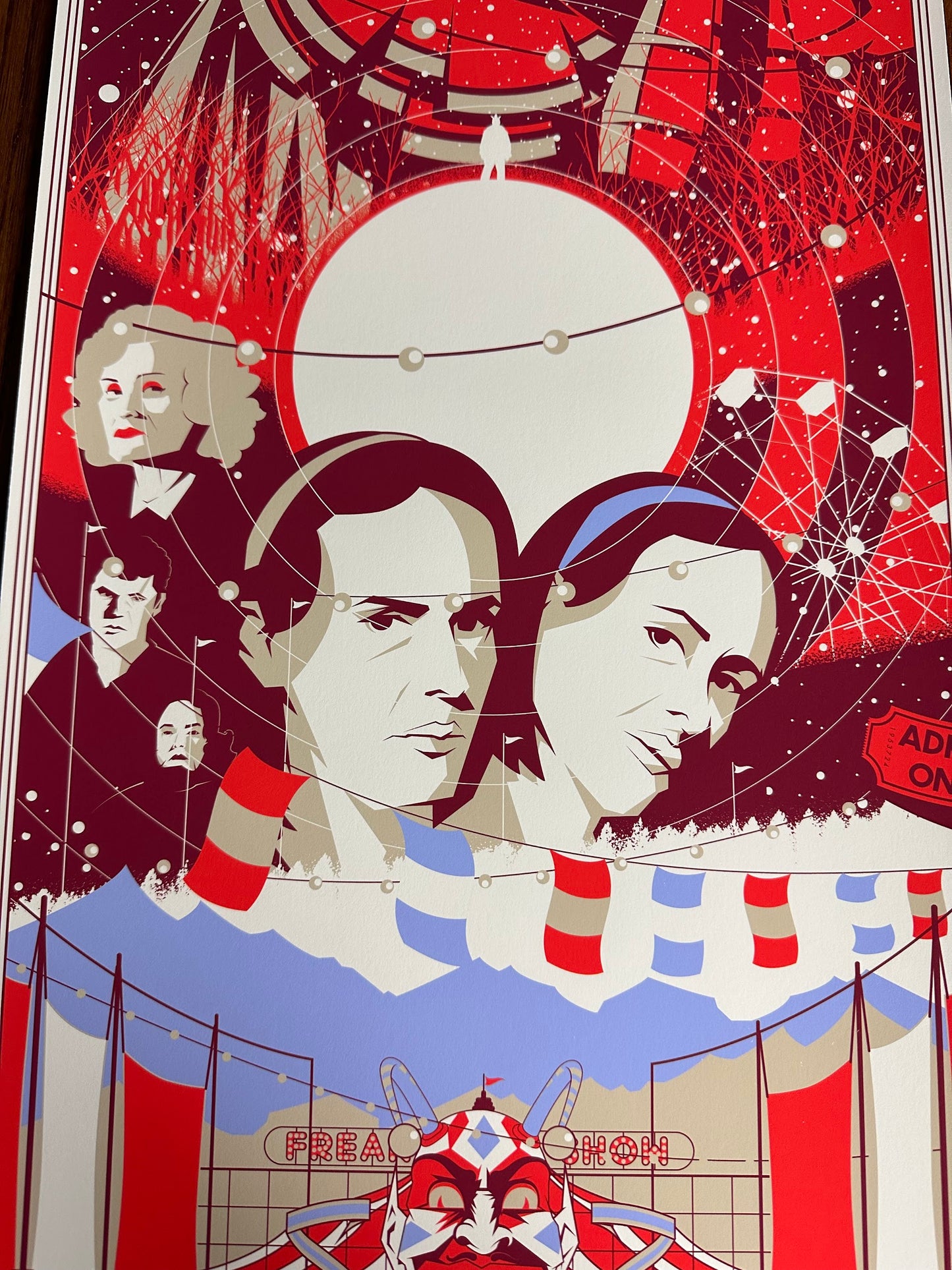 Marinko Milosevski – American Horror Story Freak Show, 12 x 36 in, art print, image 3