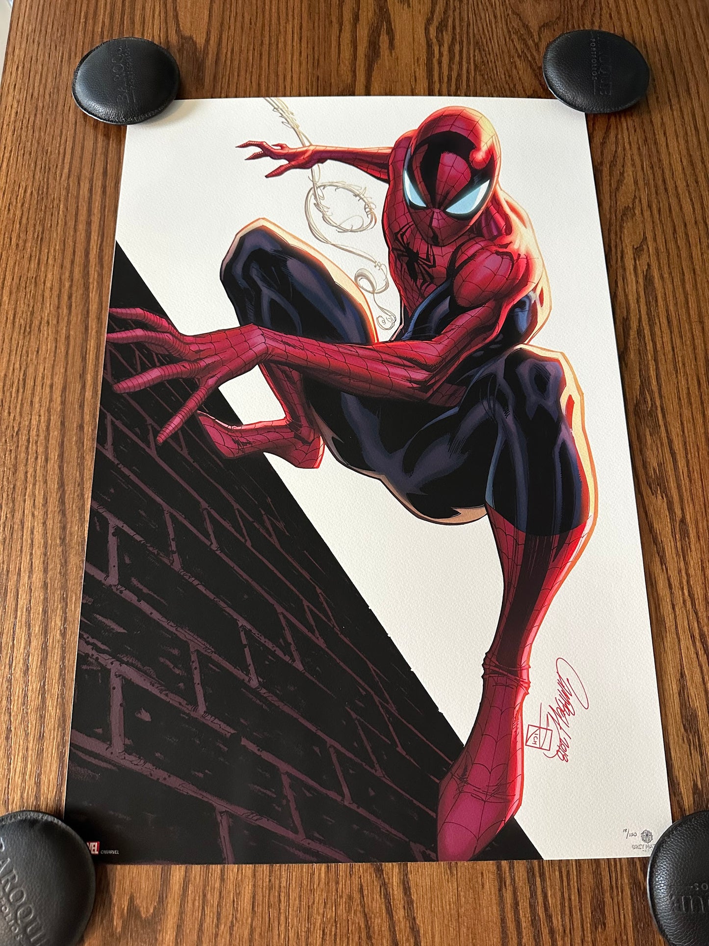 J. Scott Campbell – Spider-man, 16 x 24 in, art print