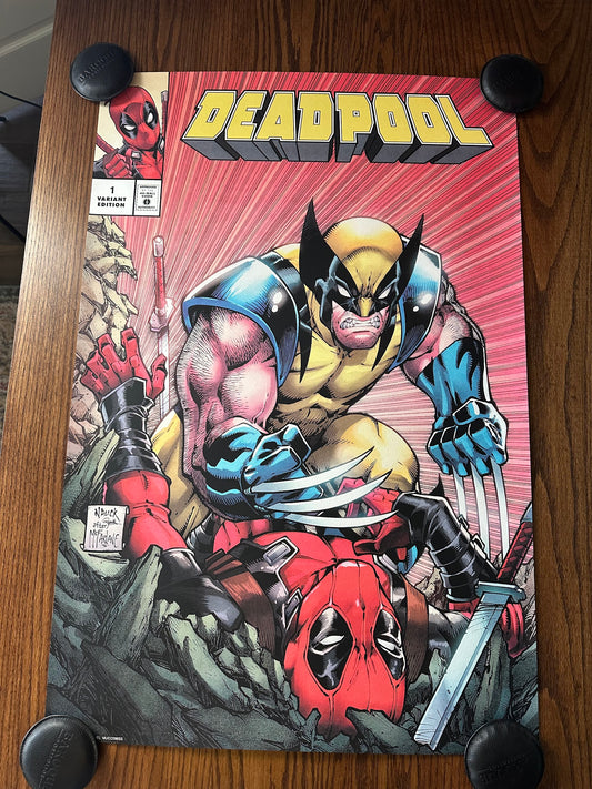 Todd Nauck – Deadpool #1, 24 x 36 in, poster