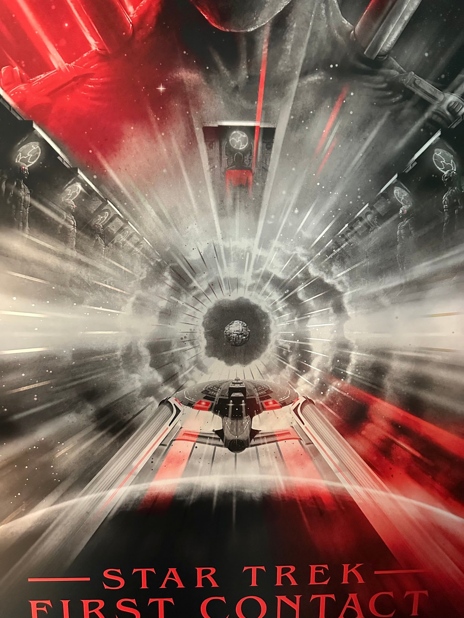 Florey – Star Trek First Contact Foil Variant, 24 x 36 in, poster, image 3