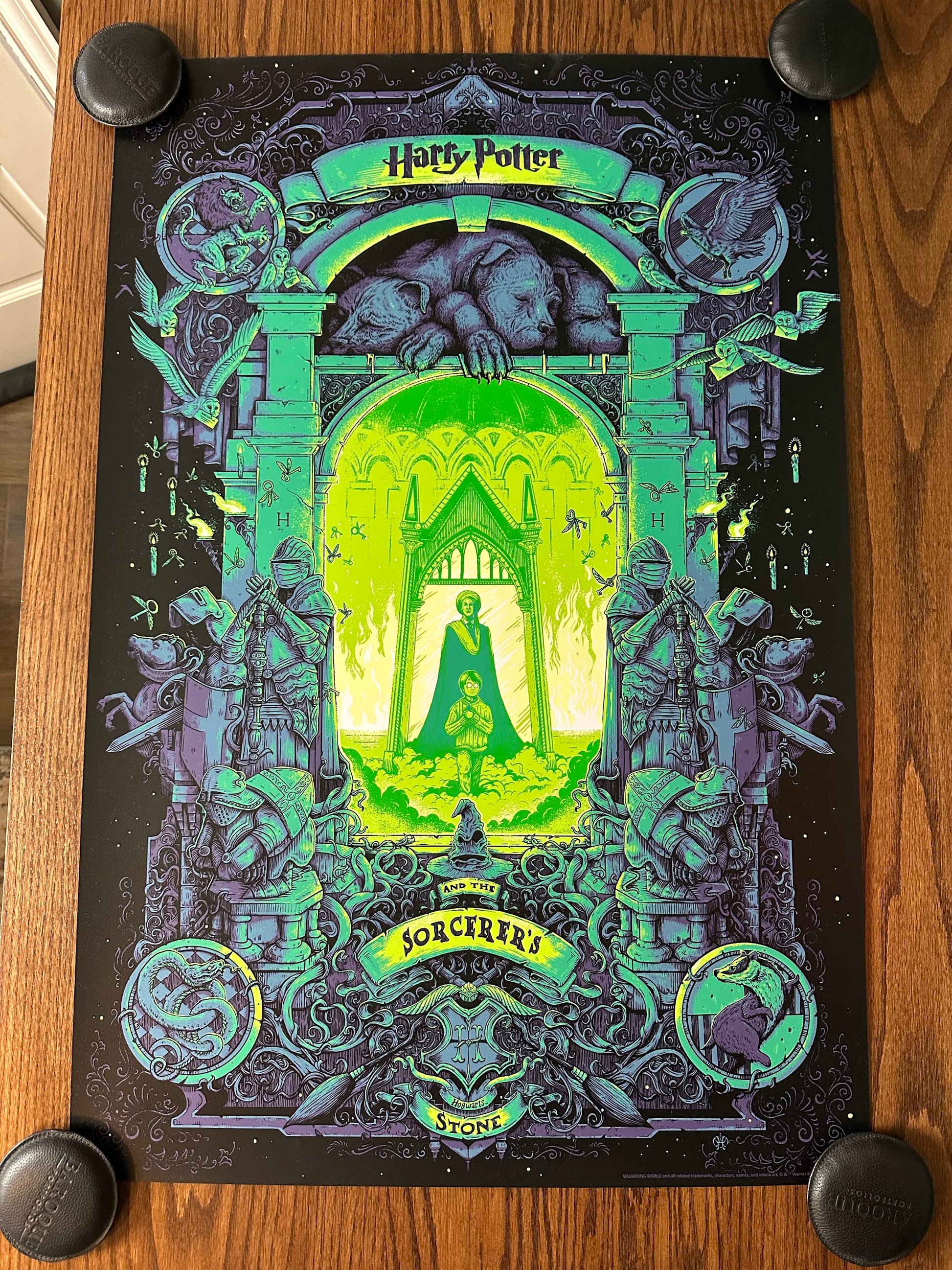 Alex Hovey – Harry Potter and the Scorcerer's Stone, 24 x 36 in, poster