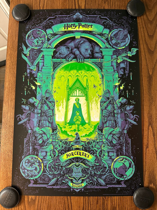 Alex Hovey – Harry Potter and the Scorcerer's Stone, 24 x 36 in, poster