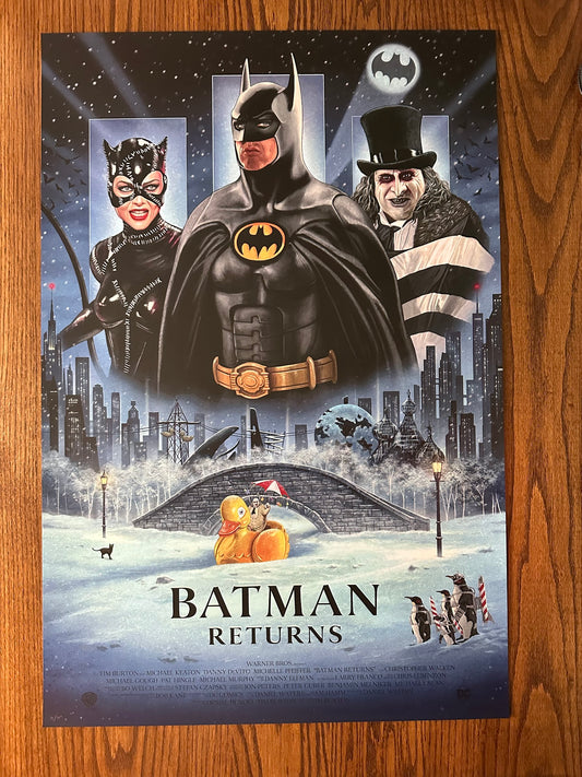 Richard Philpott – Batman Returns, 24 x 36 in, poster