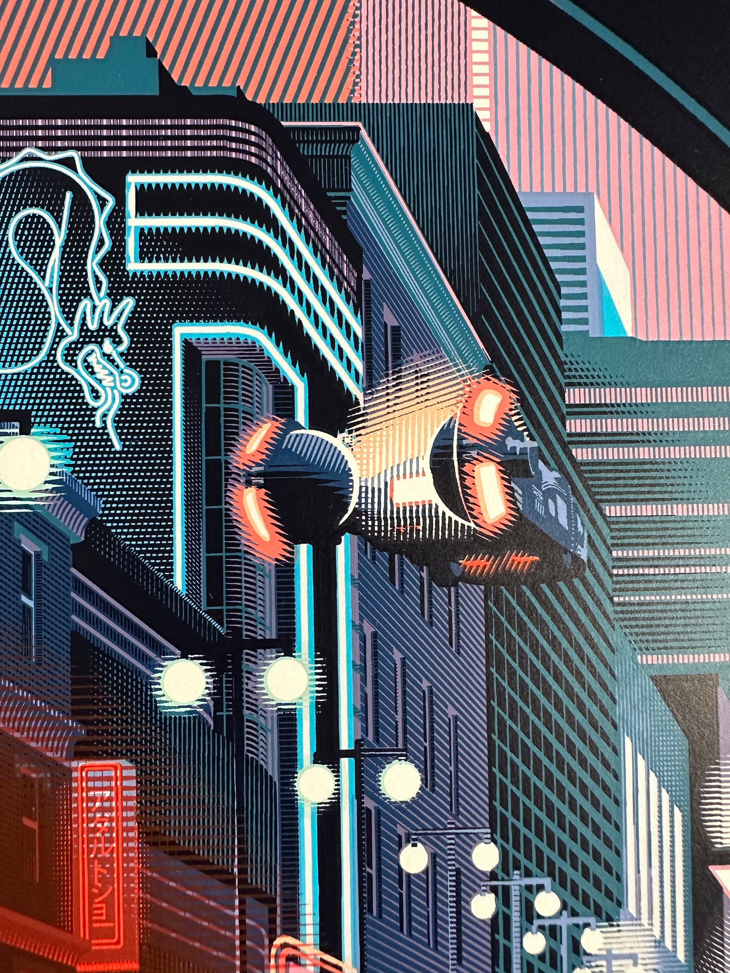 Laurent Durieux – Blade Runner No Expectation Boulevard Variant, 24 x 36 in, poster, image 4