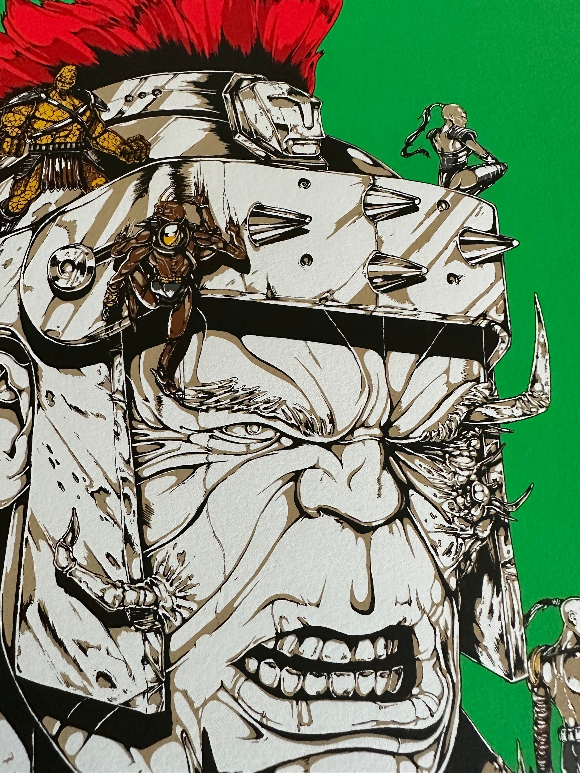 Boneface – Planet Hulk Green Variant, 18 x 24 in, art print