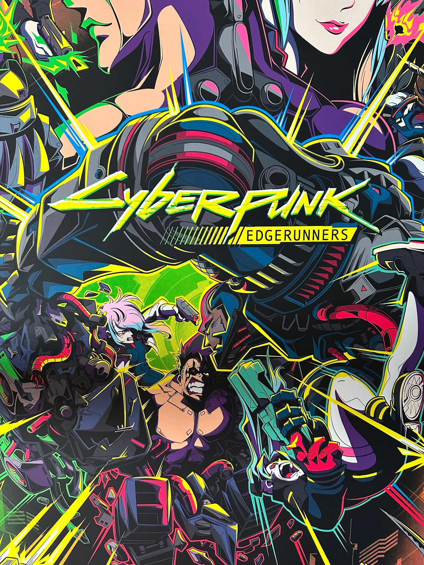 Man-Tsun Tsang - Cyberpunk Edgerunners 24x36 movie poster - detail image 3