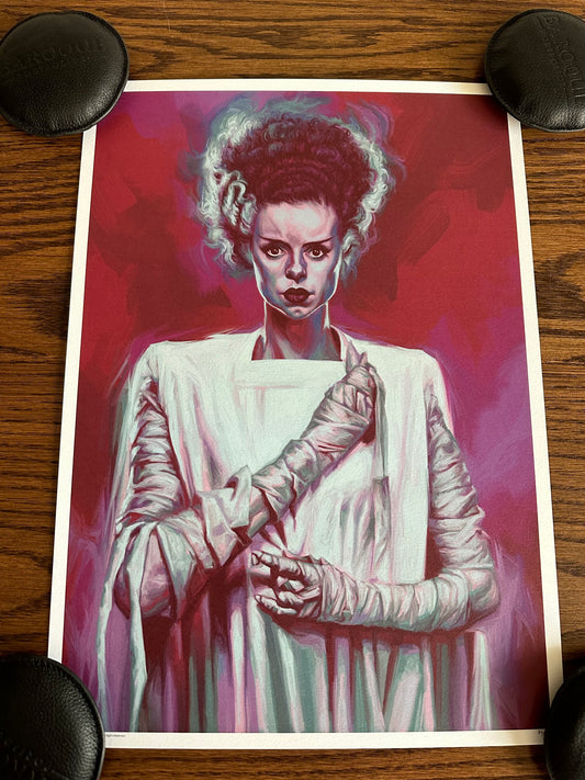 Candra Hope – The Bride of Frankenstein, 11.7 x 16.5 in, art print, image 5
