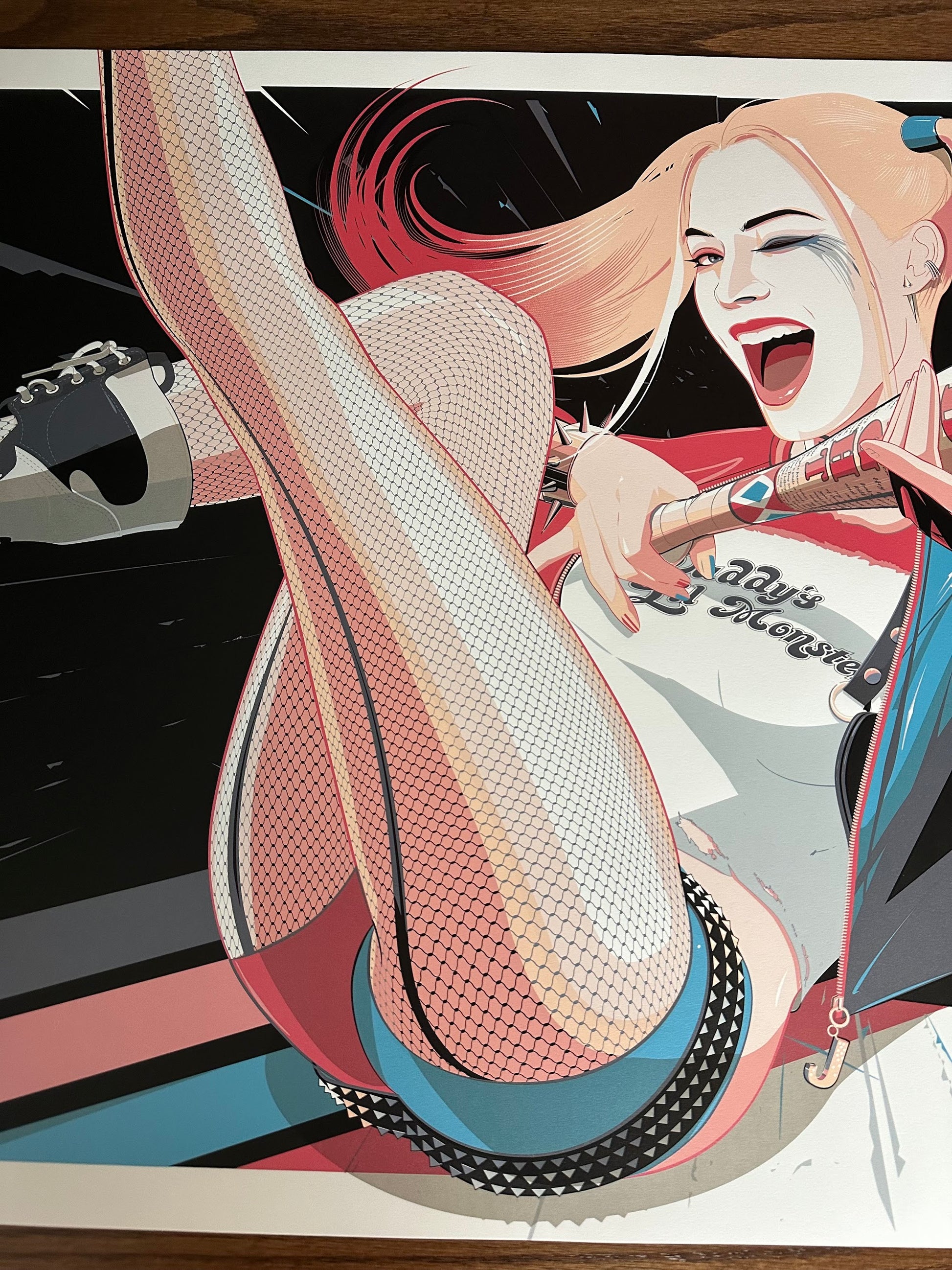 Craig Drake – Harley Quinn, 36 x 24 in, poster, image 3