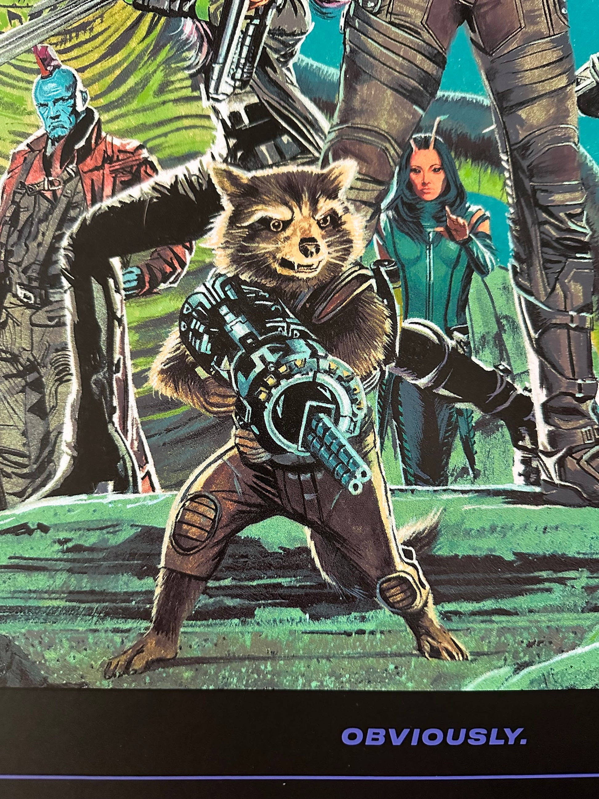 Paul Mann – Guardians of the Galaxy 2, 24 x 36 in, poster, image 6