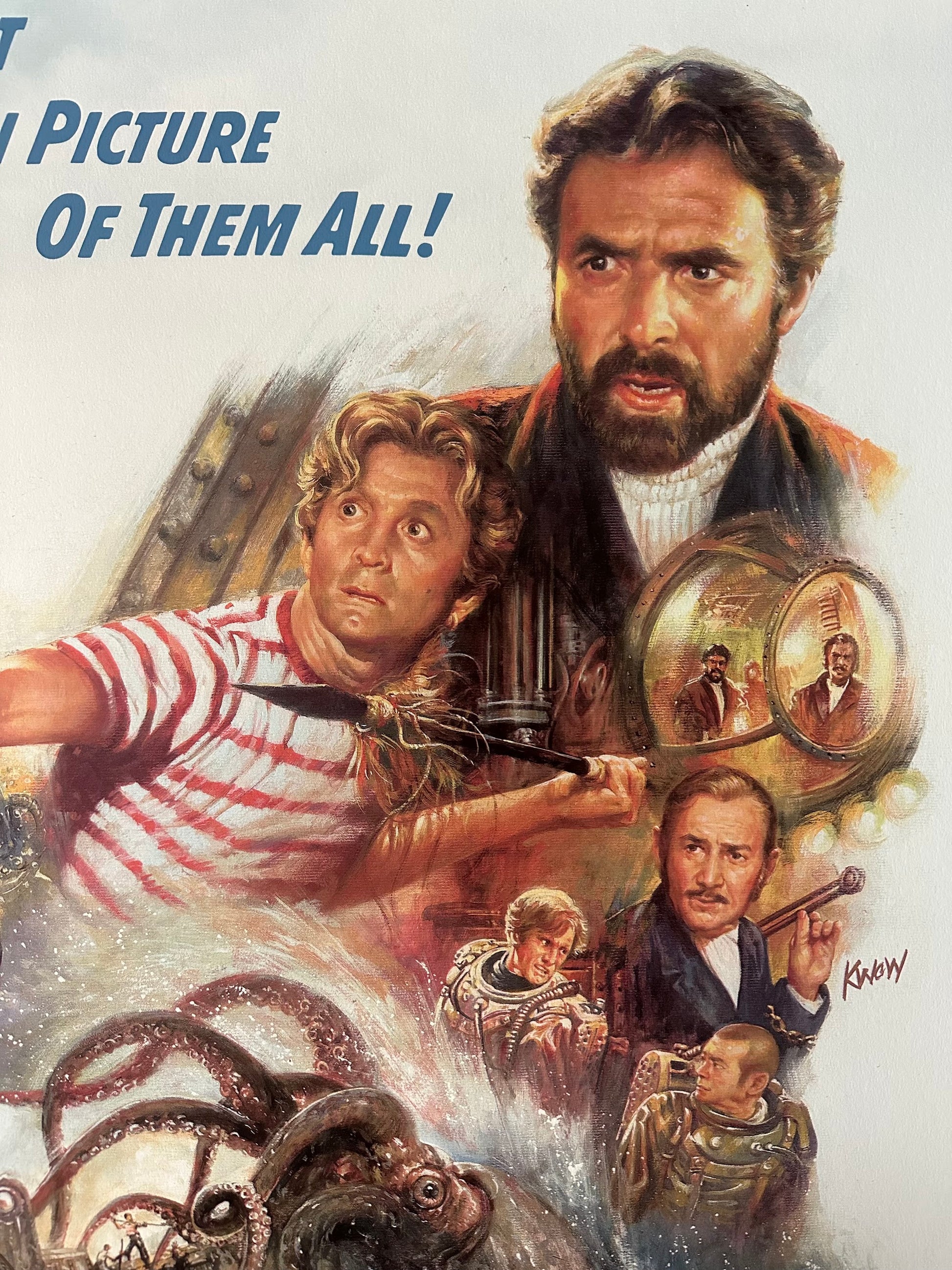Kwow – 20,000 Leagues Under the Sea, 24 x 36 in, poster, image 3