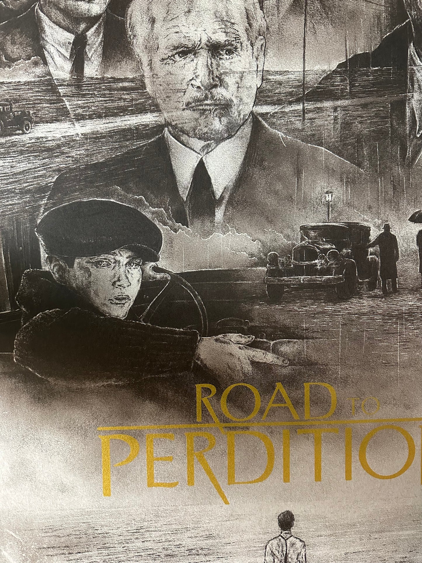 Andrew Rowland - Road to Peridition Gold Variant 24x36 movie poster - detail image 5