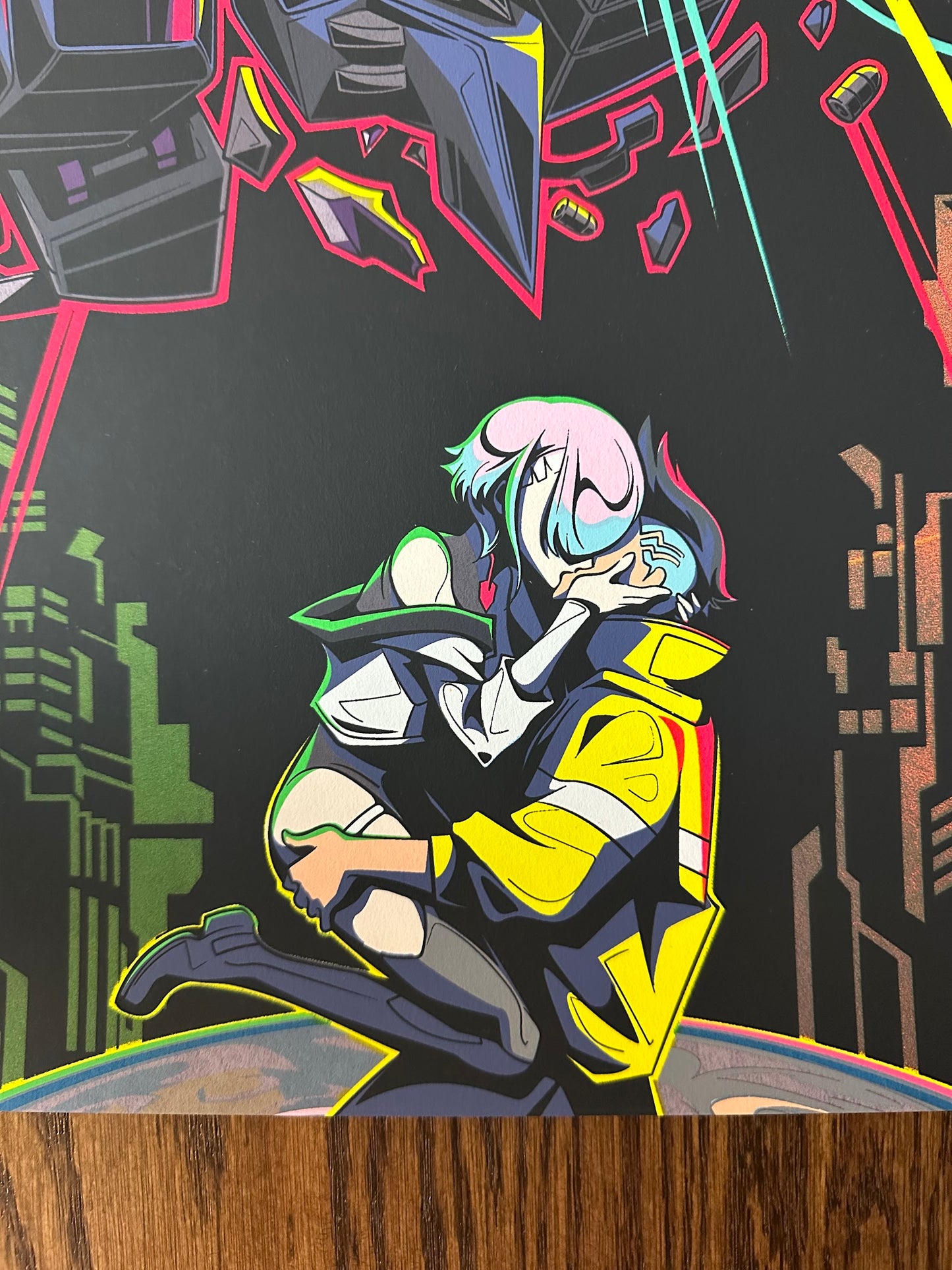 Man-Tsun Tsang - Cyberpunk Edgerunners 24x36 movie poster - detail image 5