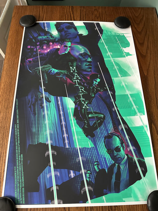Barrett Chapman – The Matrix, 24 x 36 in, poster