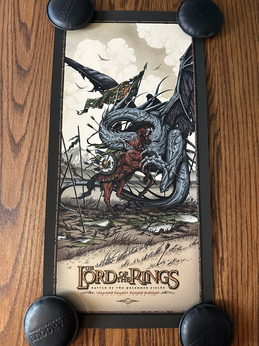 Brad Dunlop – LOTR Battle of the Pelennor Fields, 12 x 24 in, art print
