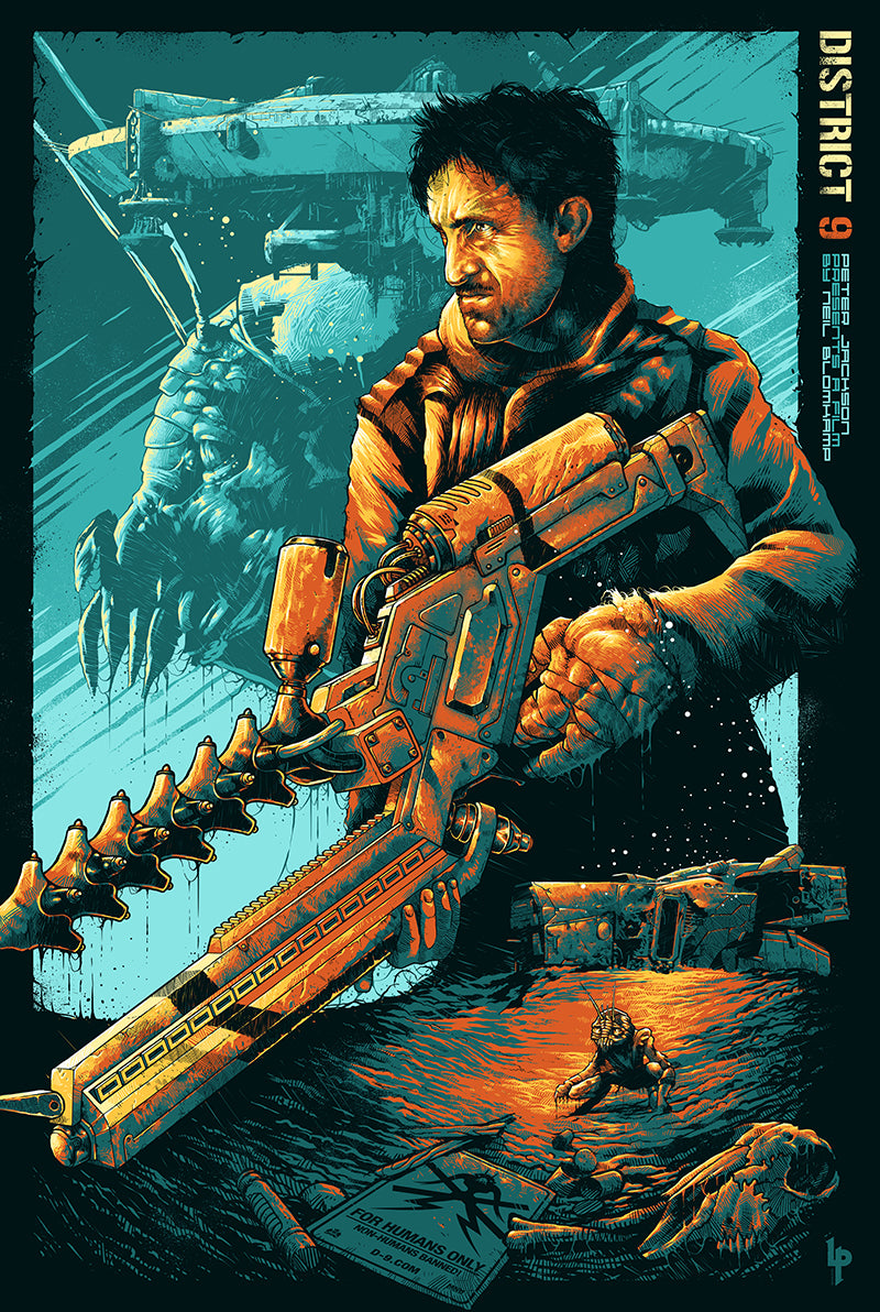 Luke Preece – District 9, 24 x 36 in, poster, image 8