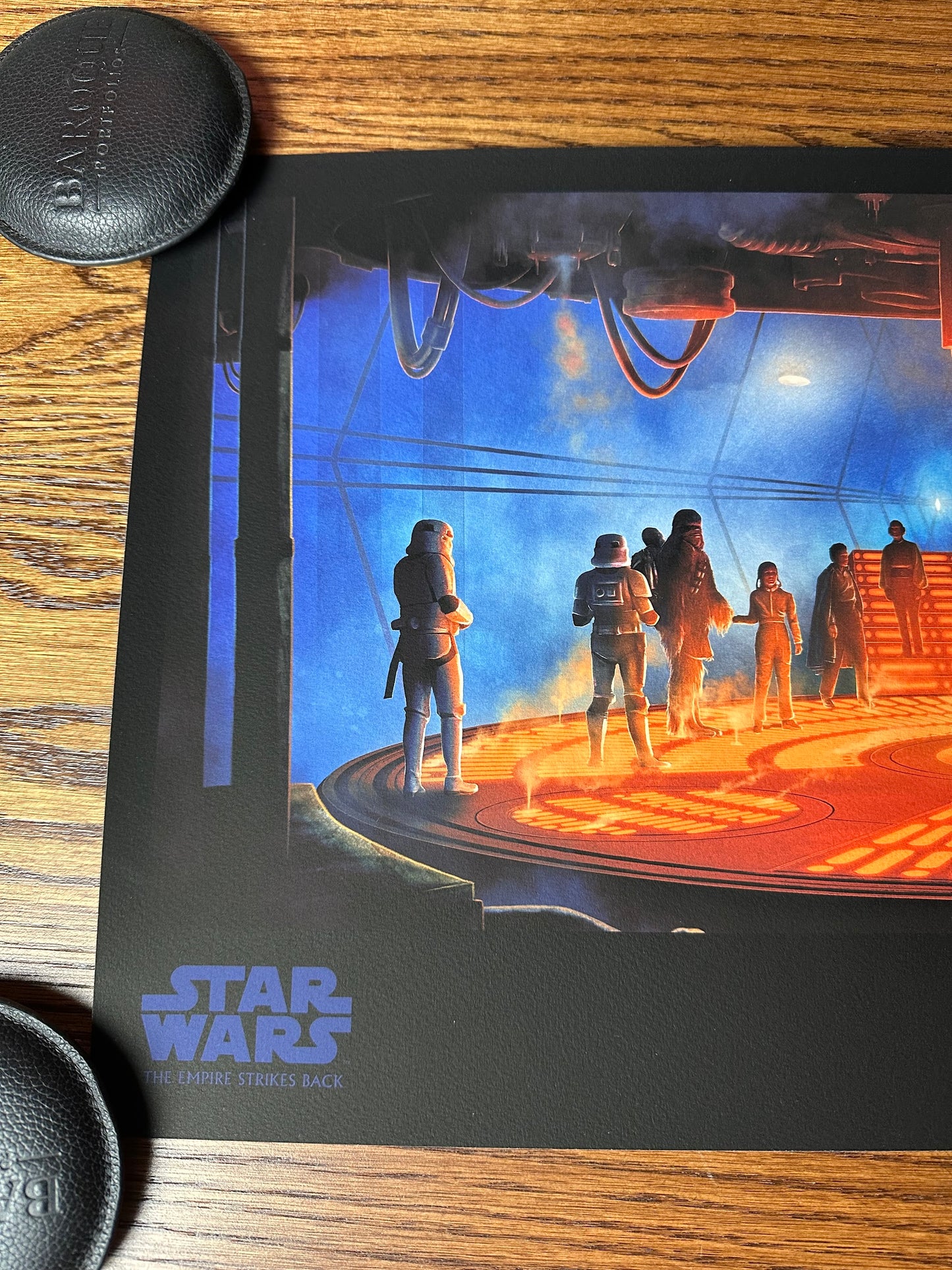 Kevin Wilson – Star Wars Empire Strikes Back, 24 x 12 in, art print, image 2