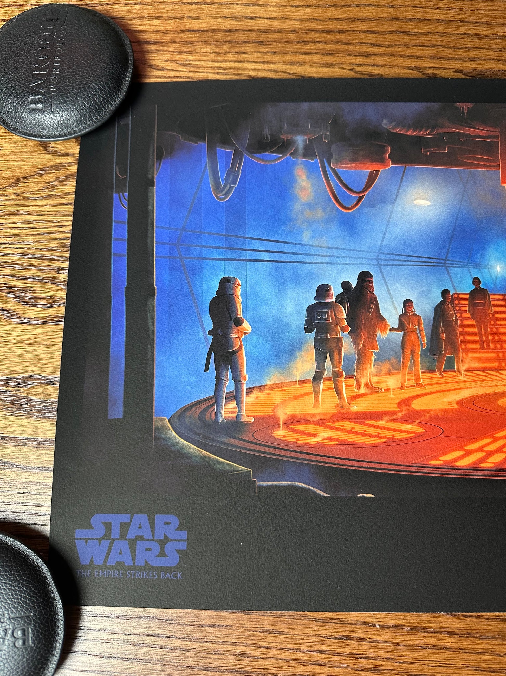 Kevin Wilson – Star Wars Empire Strikes Back, 24 x 12 in, art print, image 2