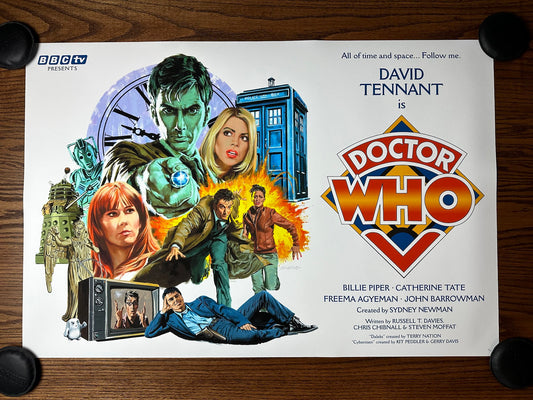 Paul Mann – Doctor Who Variant, 36 x 24 in, poster